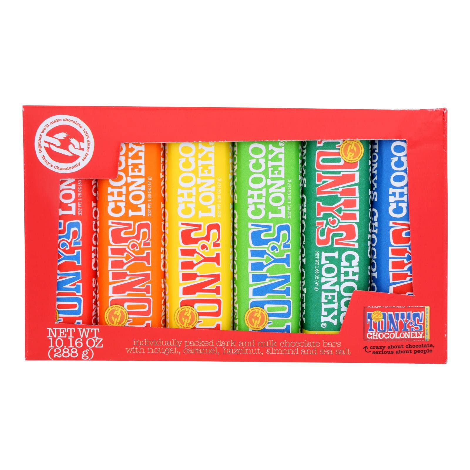 Tony's Chocolonely - Bar Choc.mixed Rainbow