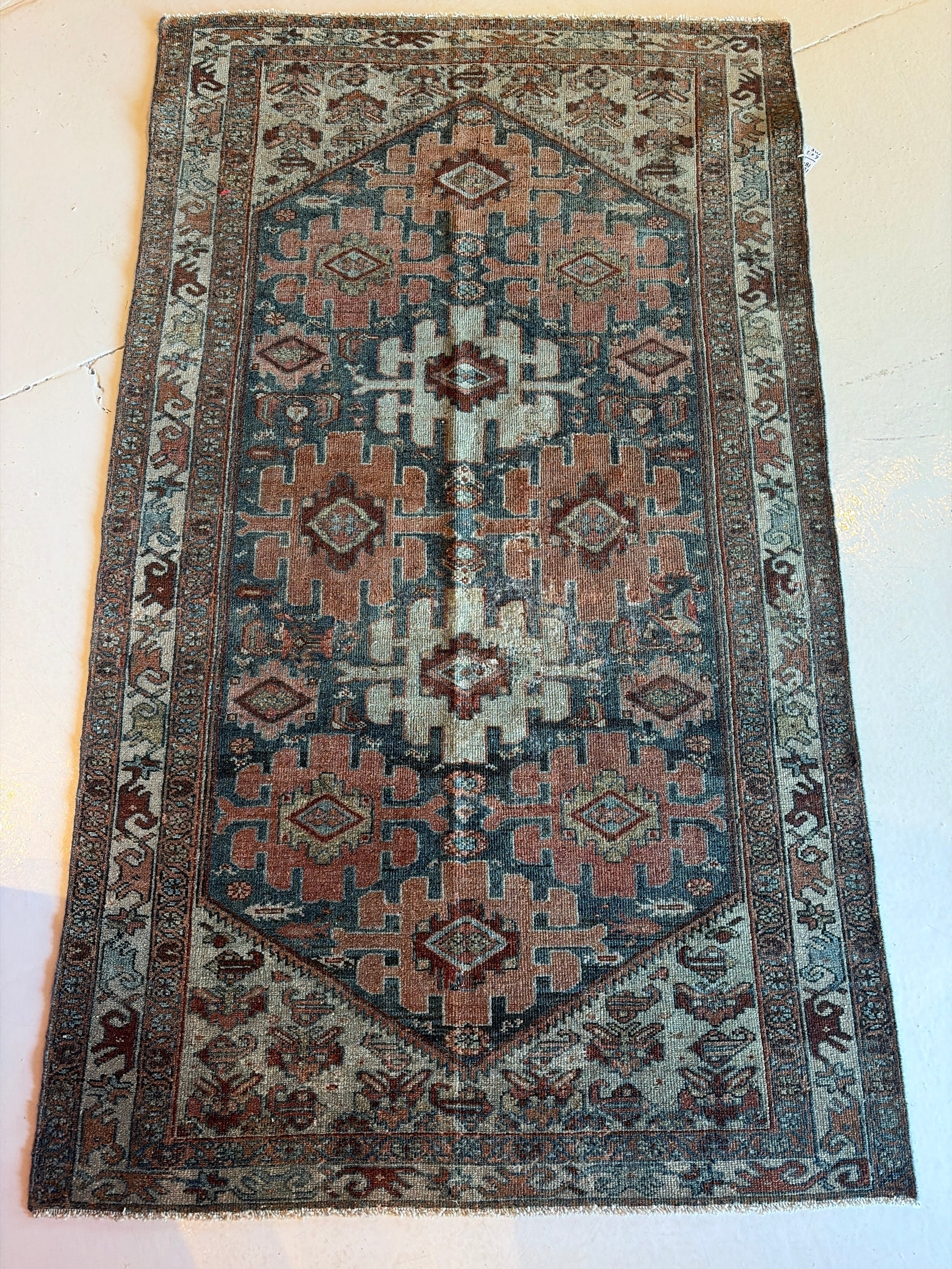 Antique Malayer Rug 3.6x5.1