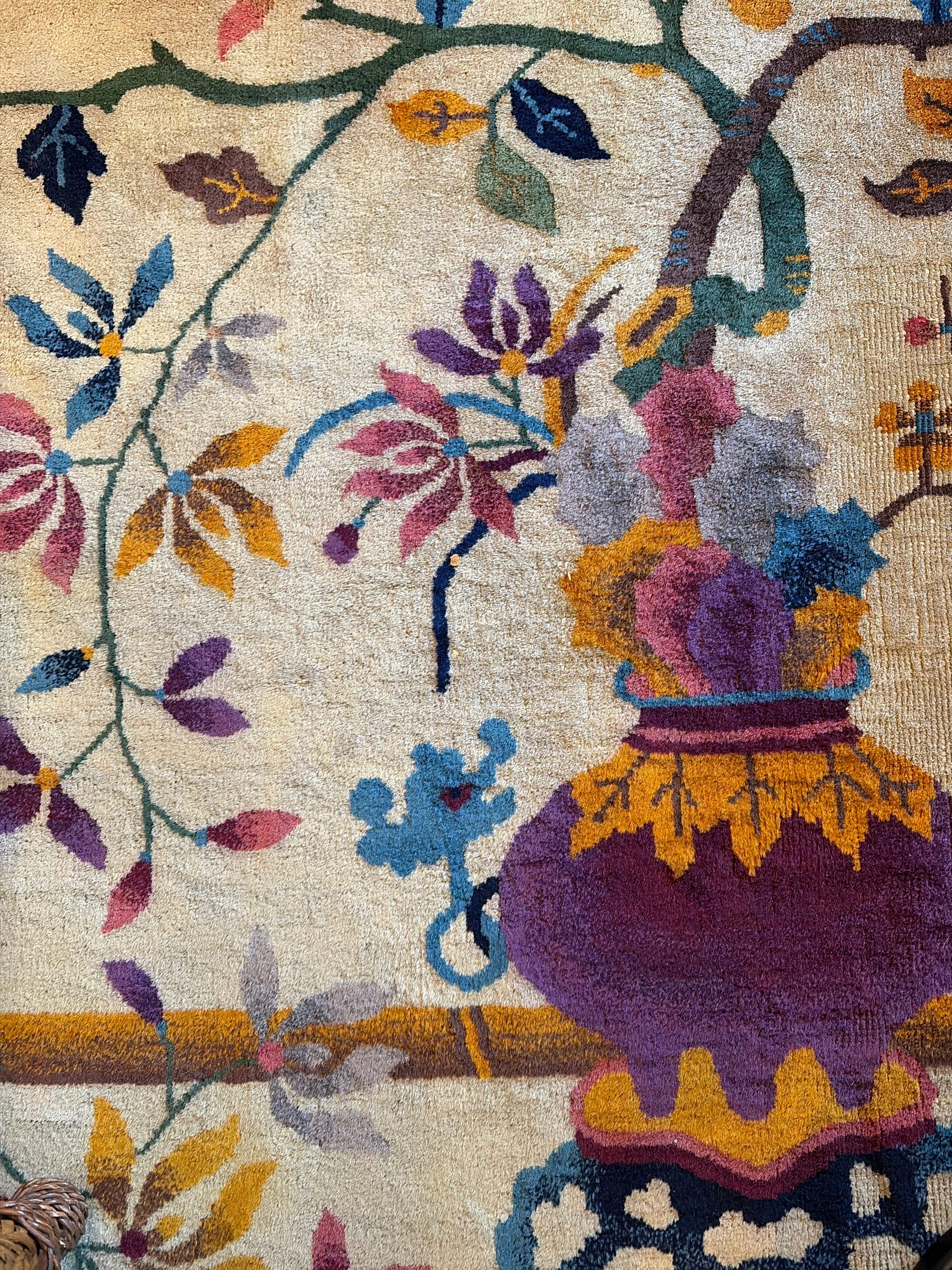 Antique Chinese Rug 10x14