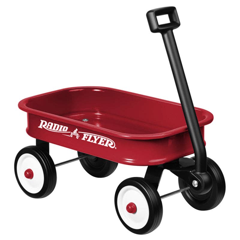 RADIO FLYER - Radio Flyer Toy Wagon Steel Black/Red
