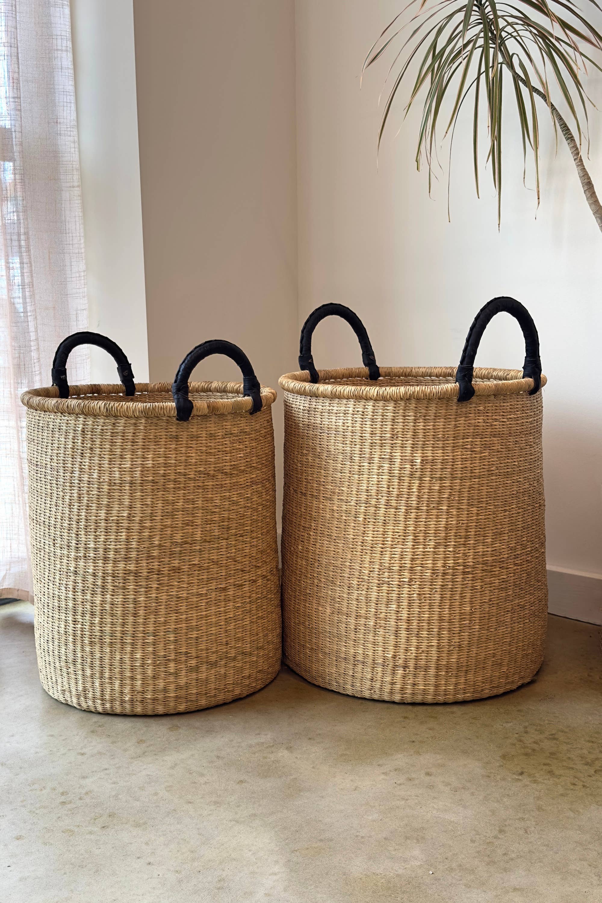 Laundry Basket - Natural: Large