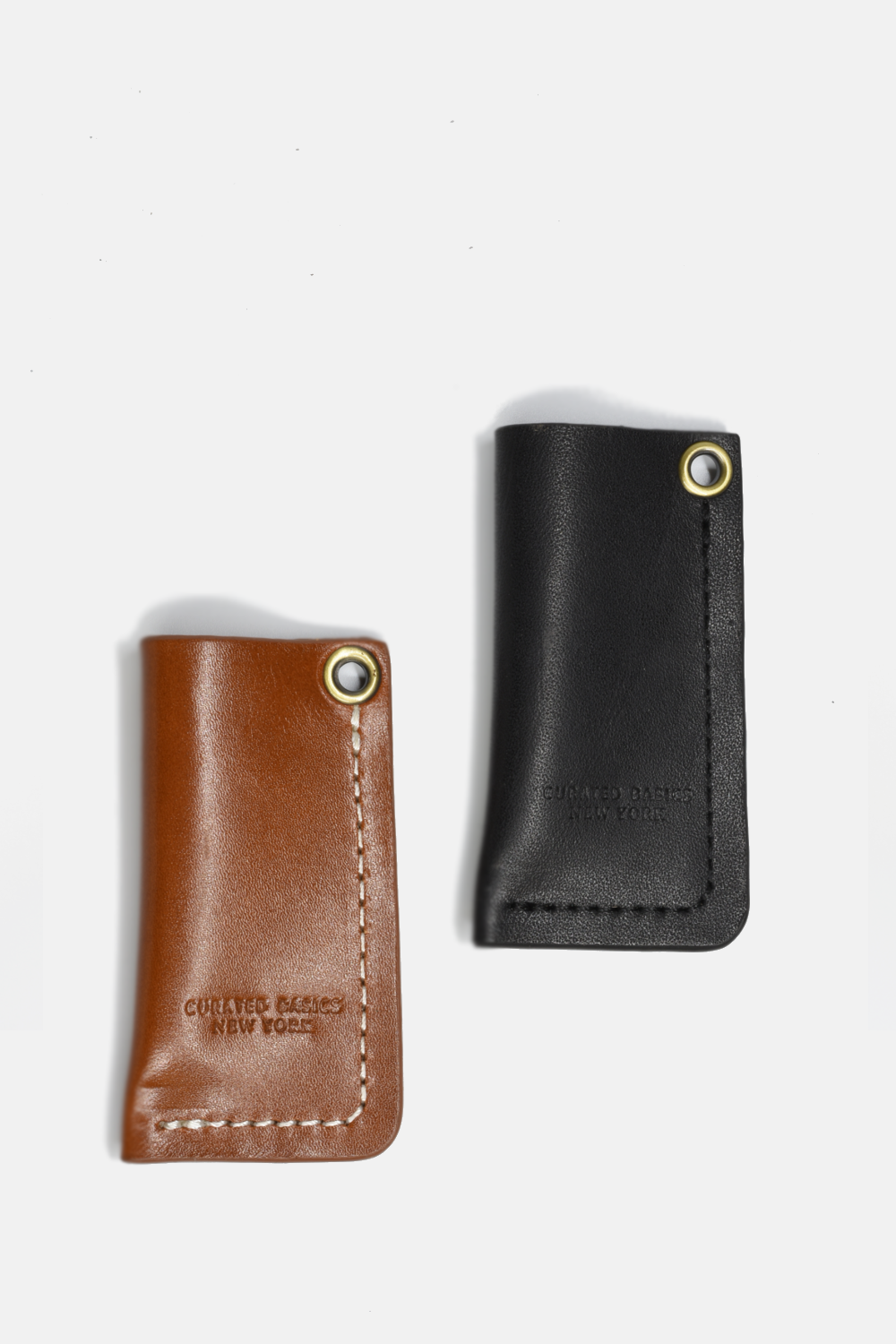 BIC Lighter Leather Case: Green