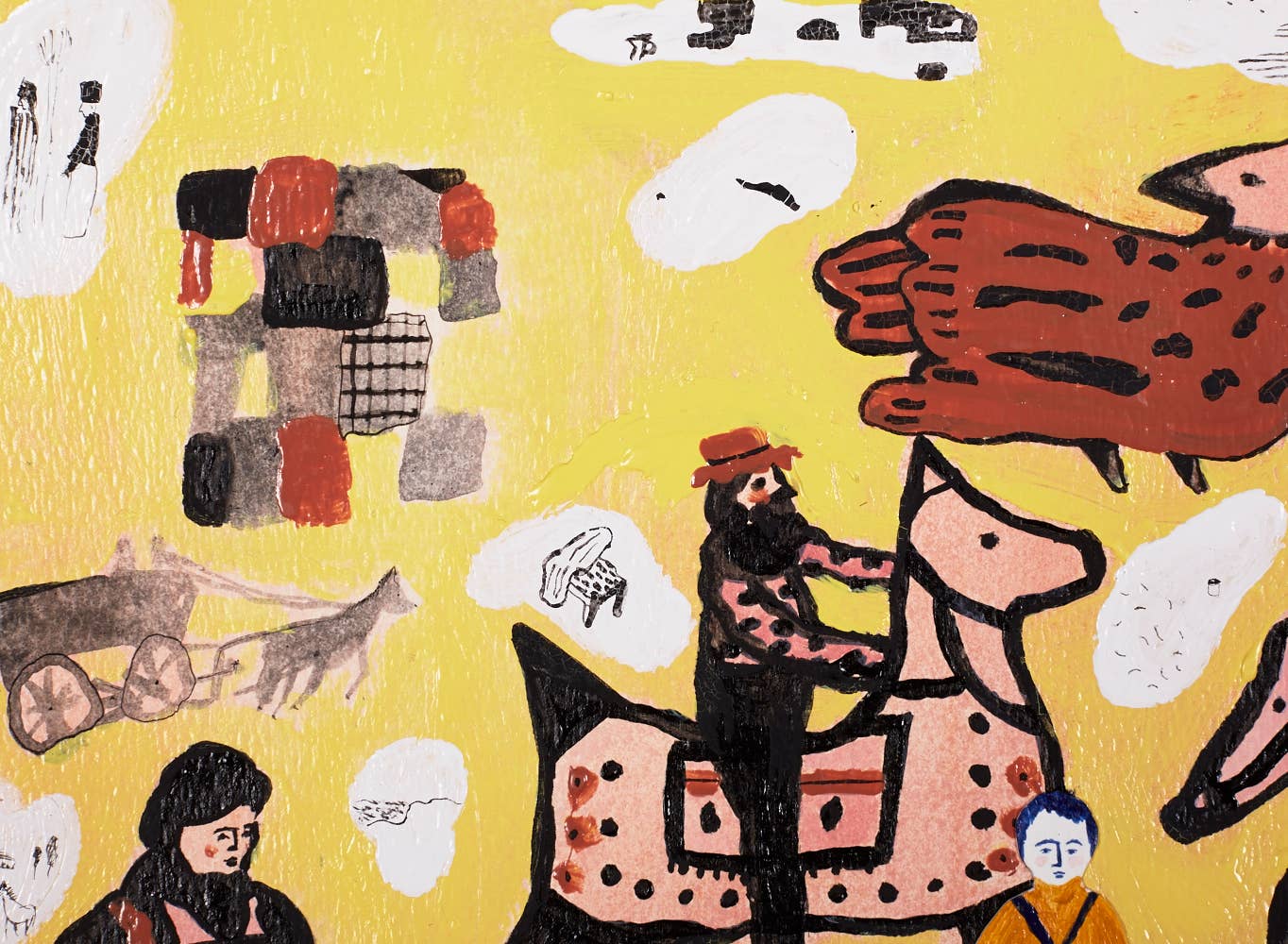 Cowboys Flax Blanket