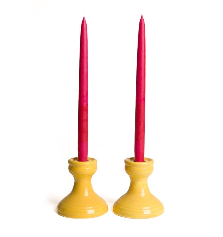 Candlestick: Bauer Yellow