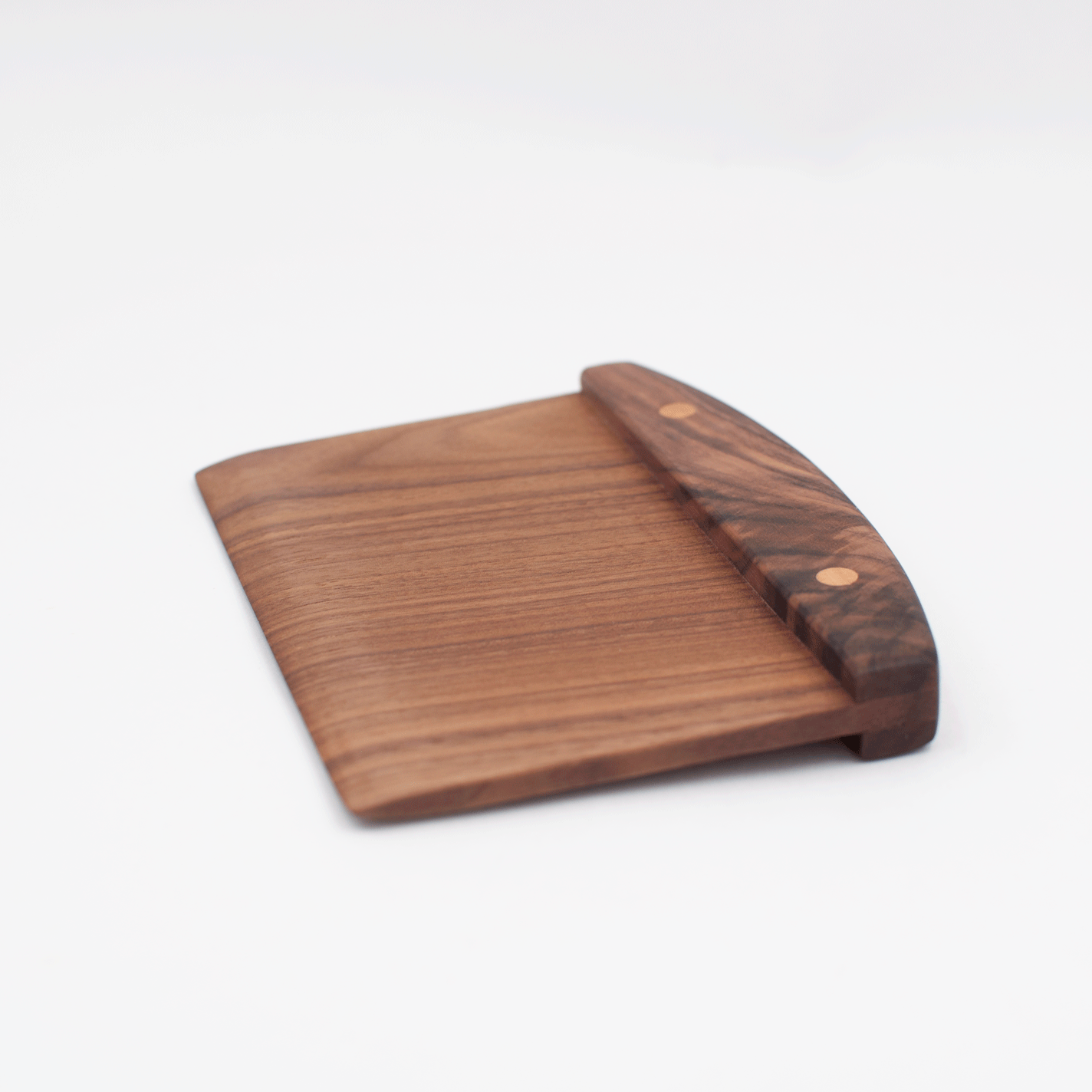 Walnut Wood Bench Scraper - Wooden Kitchen Tool