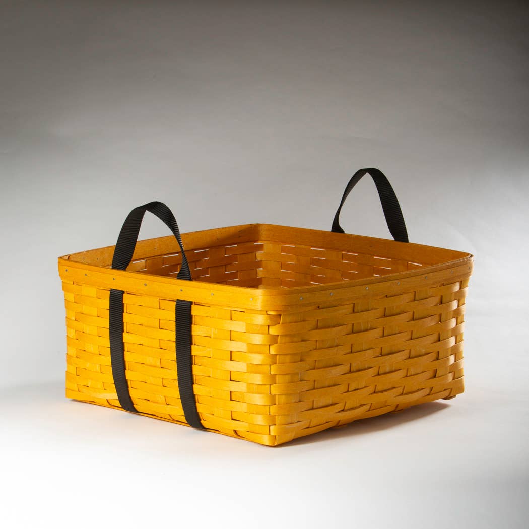 Large Hudson Basket: Verde