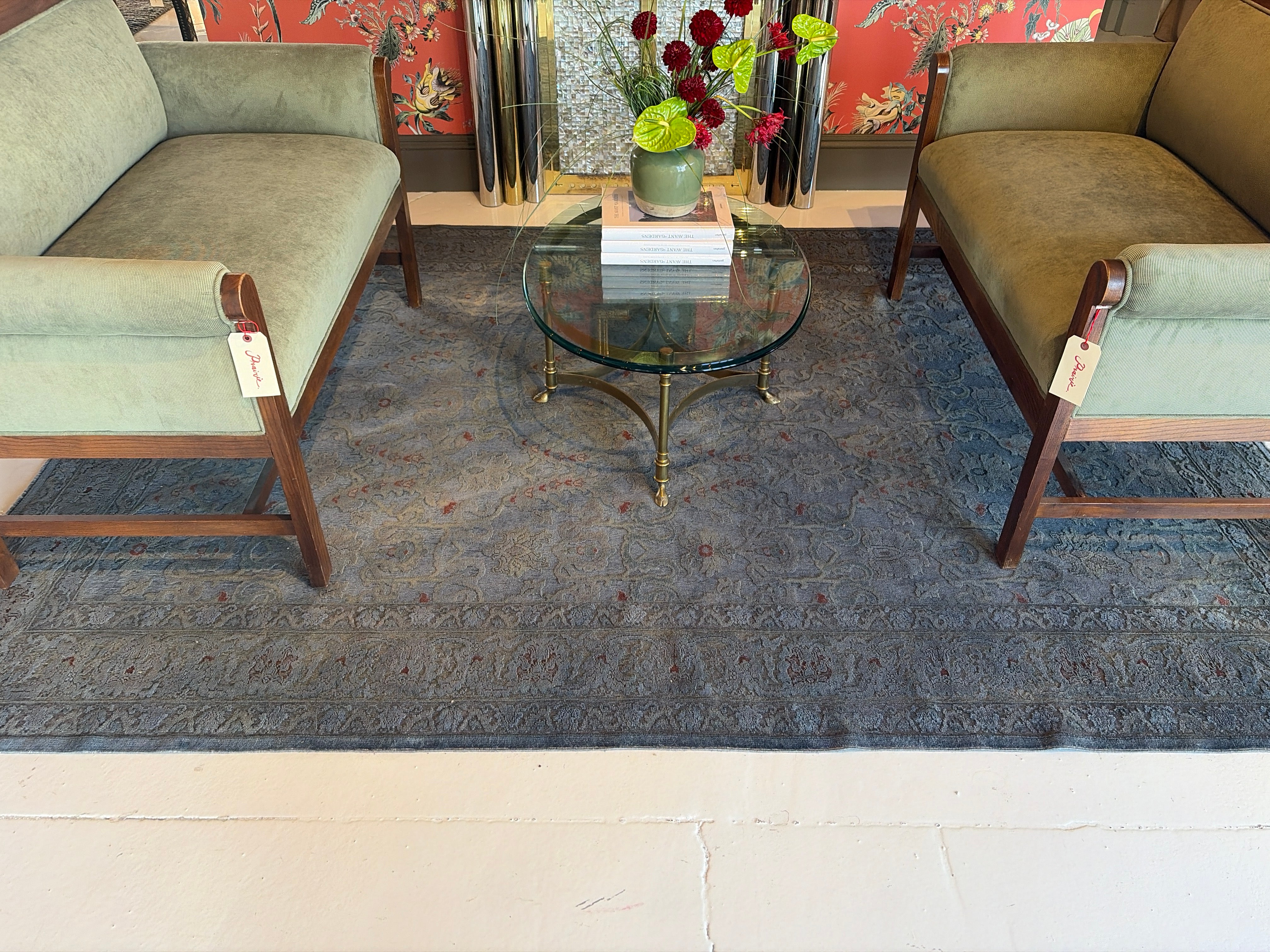 Turkish Wool Rug 6.9x9.5