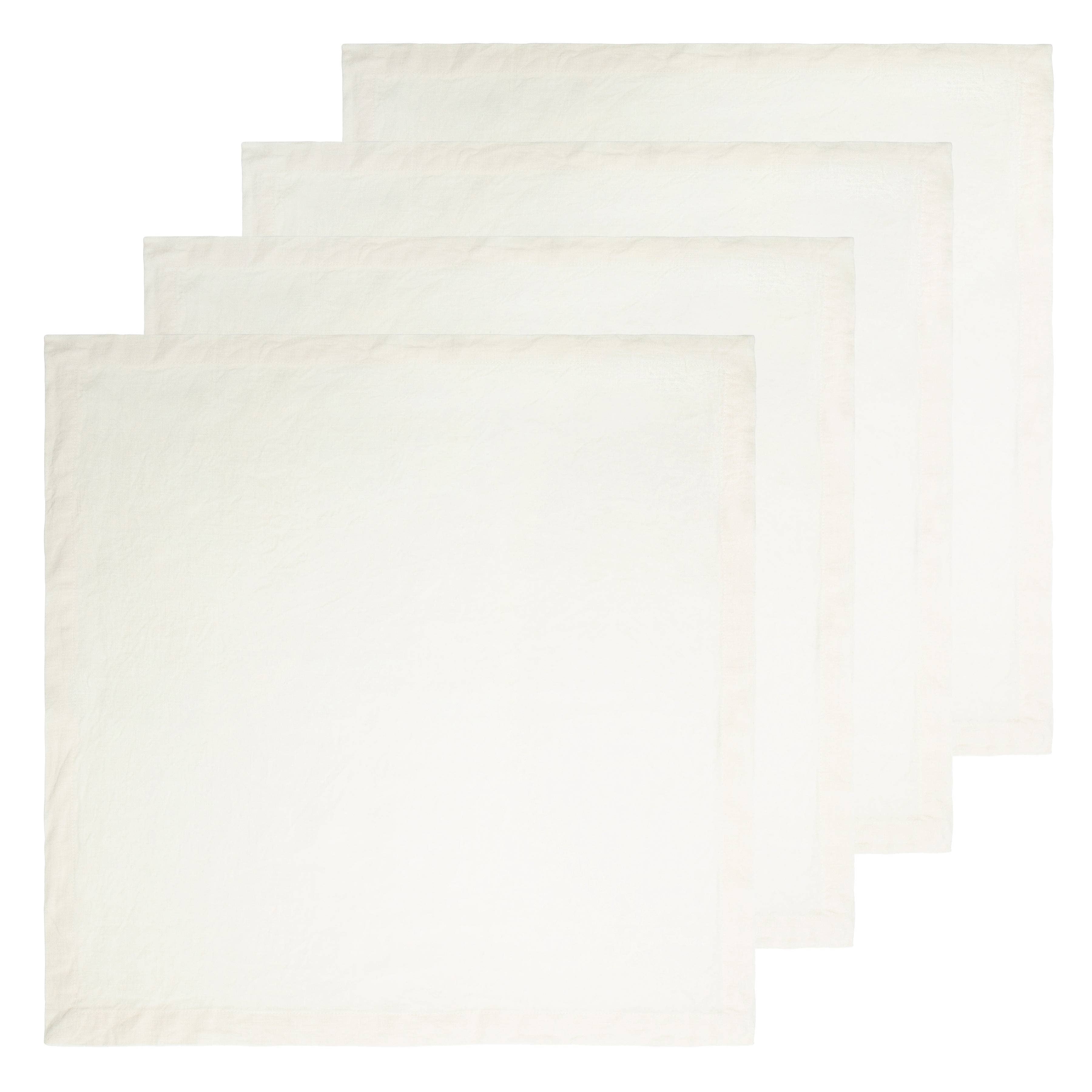 Everyday Napkins Ivory 21x21 - Set of 4