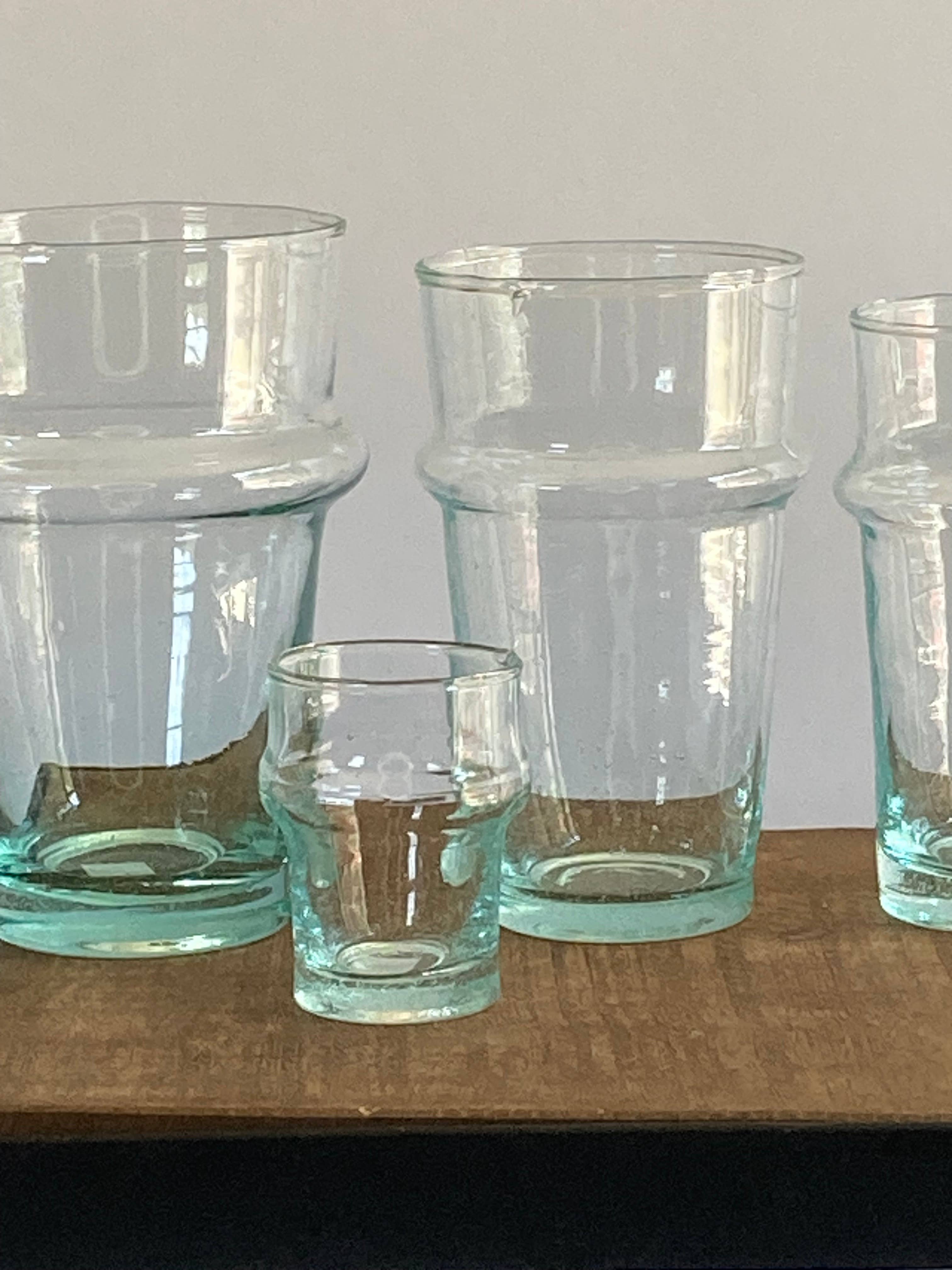 Recycled Moroccan Tea Glasses: Large