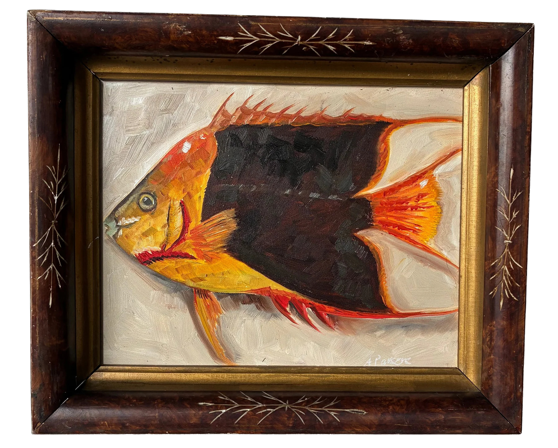 Alison Parsons, Fish in Vintage Frame
