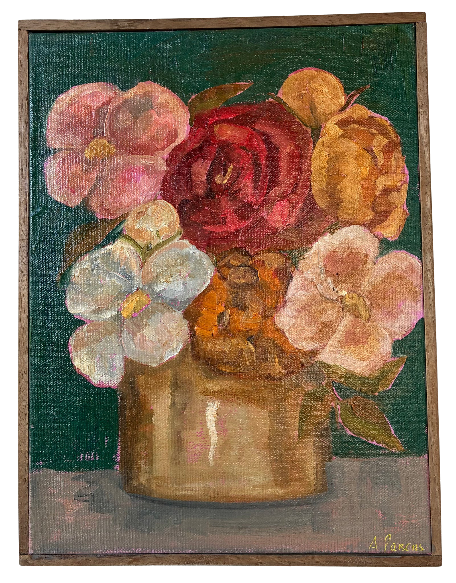 Alison Parsons, Floral Bouquet 12.5” x 9.5”