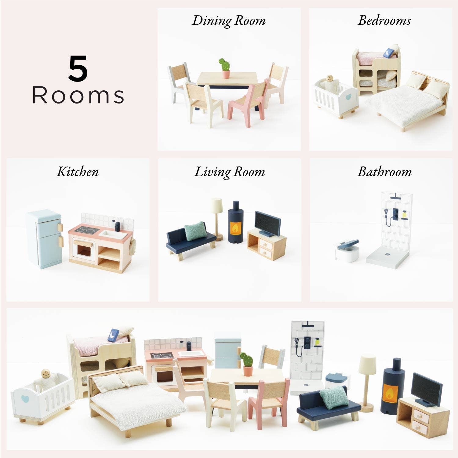 Complete Dolls House Furniture