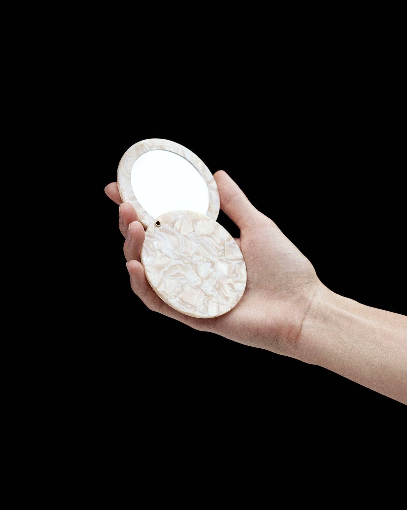 Circle Mirror in Poppy