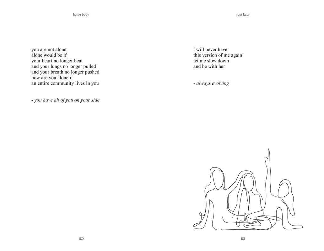 Home Body by Rupi Kaur: Paperback; 192 pages / English