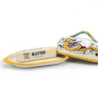 Raffaellesco: Butter Dish with Cover