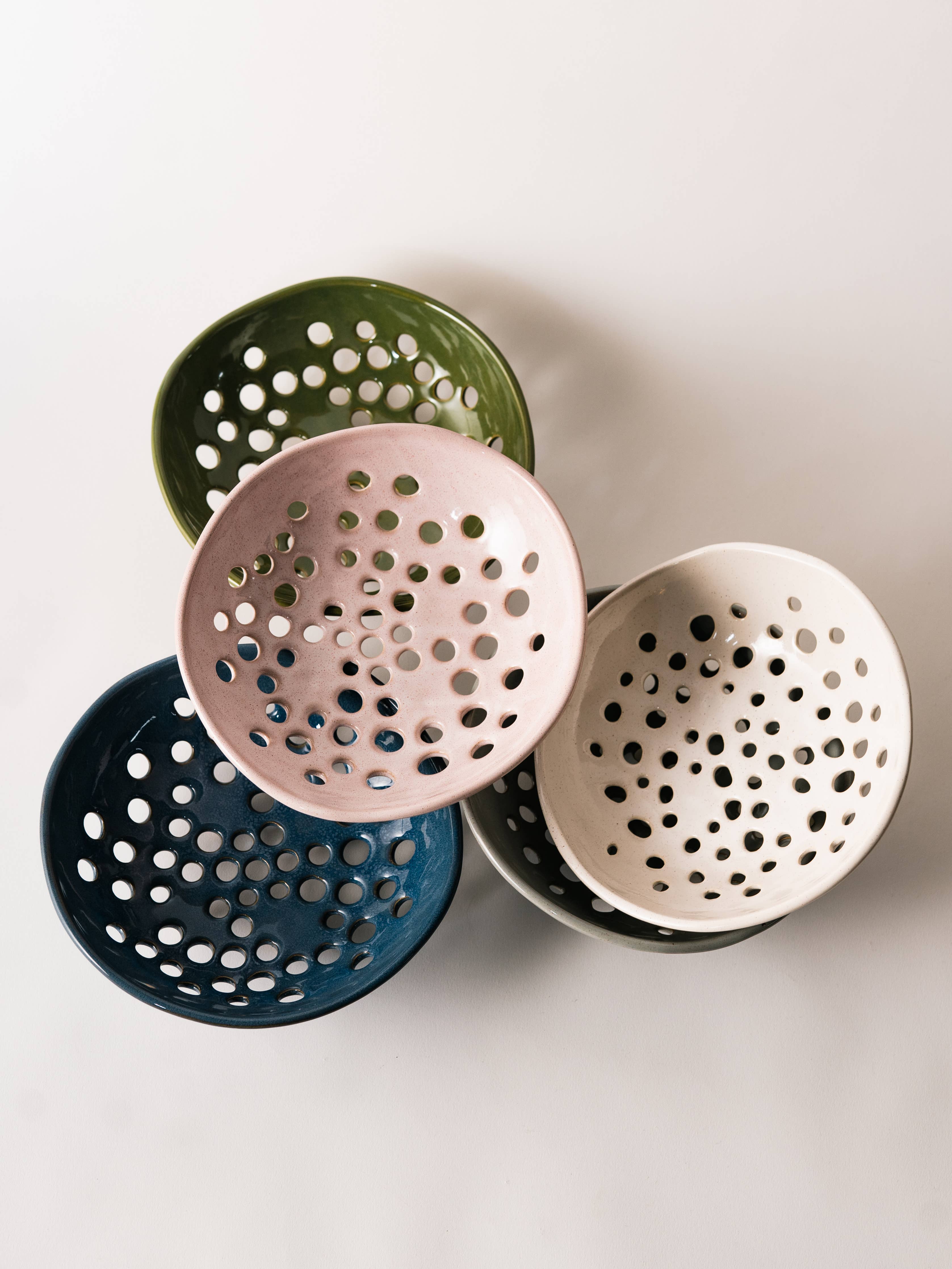 Newland Colander in Pink