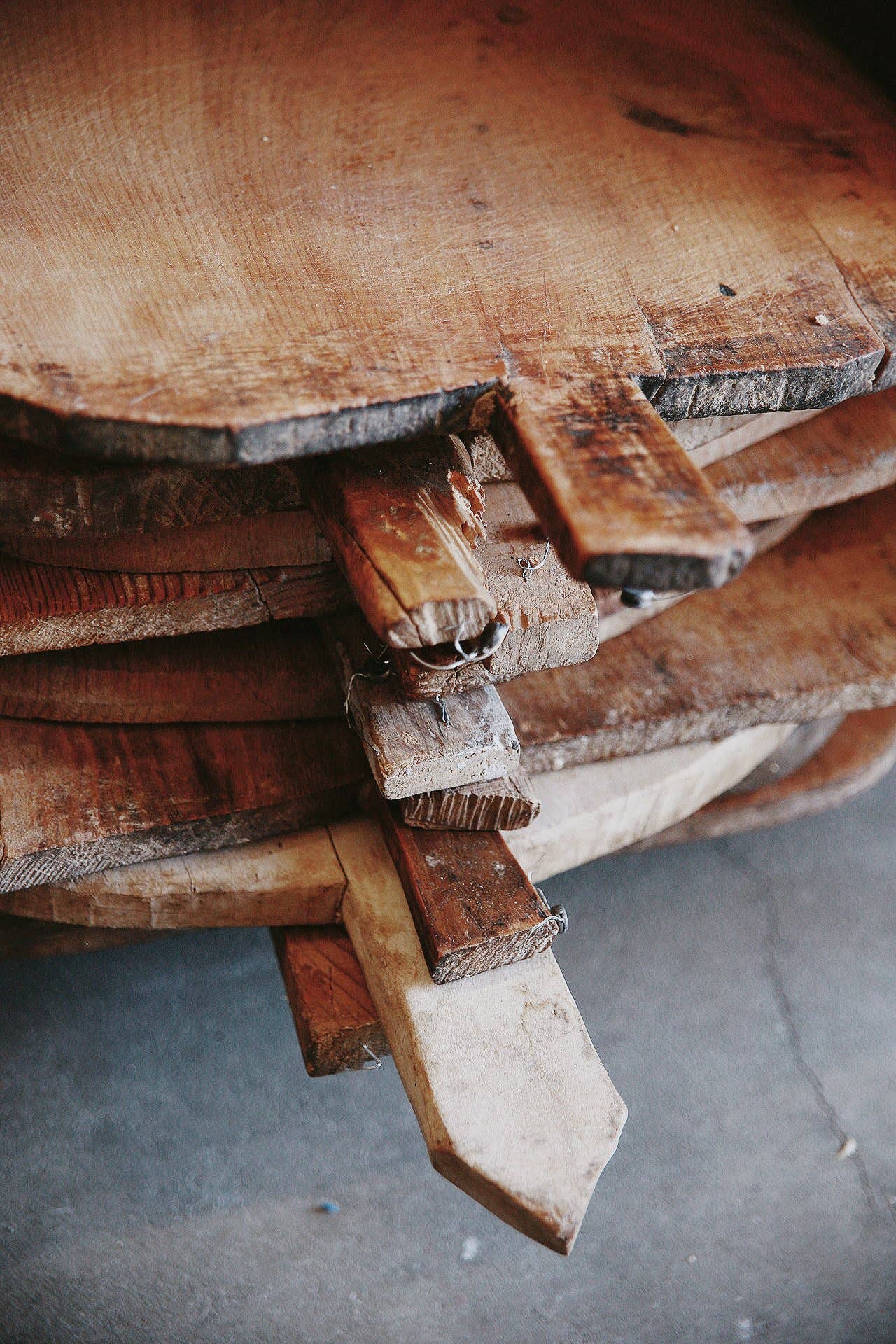 Vintage Breadboards: Large