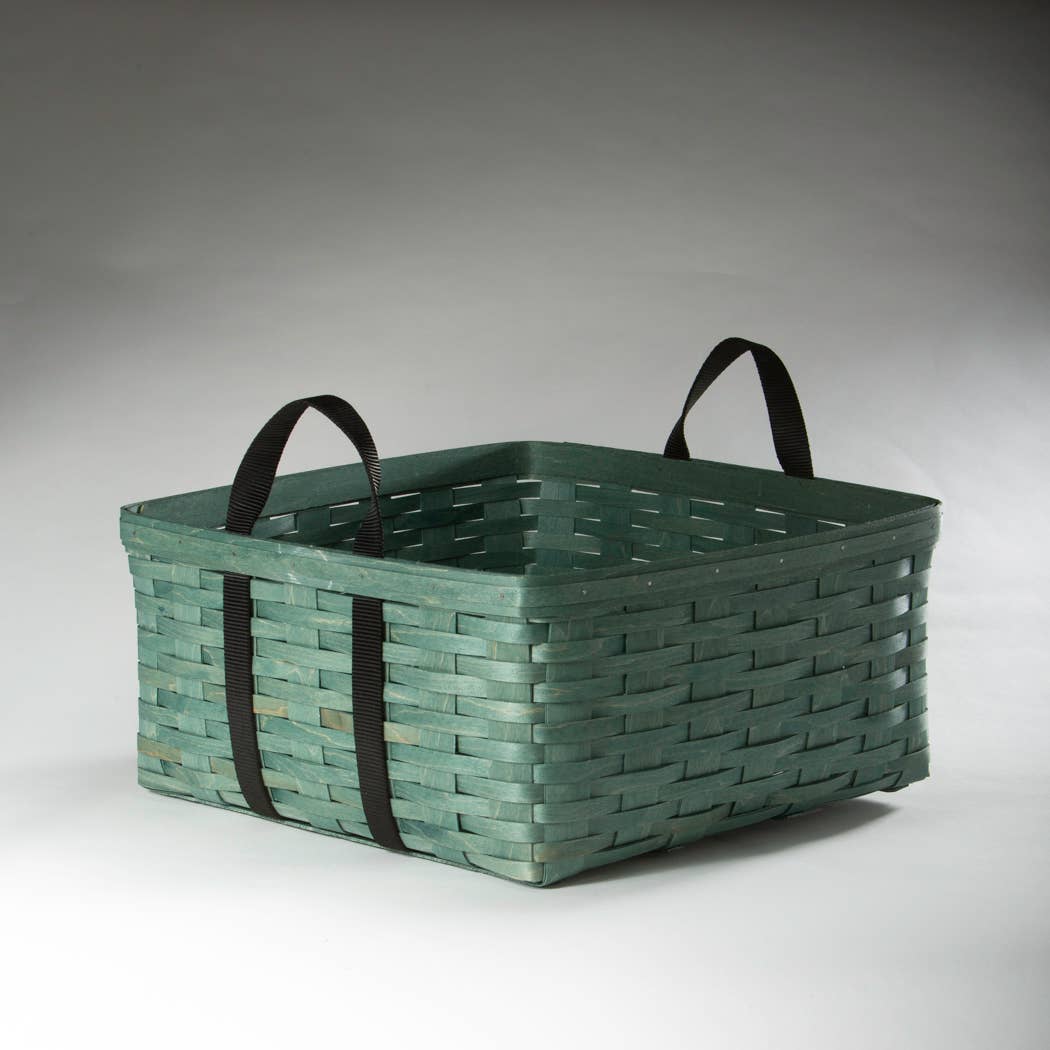 Large Hudson Basket: Verde