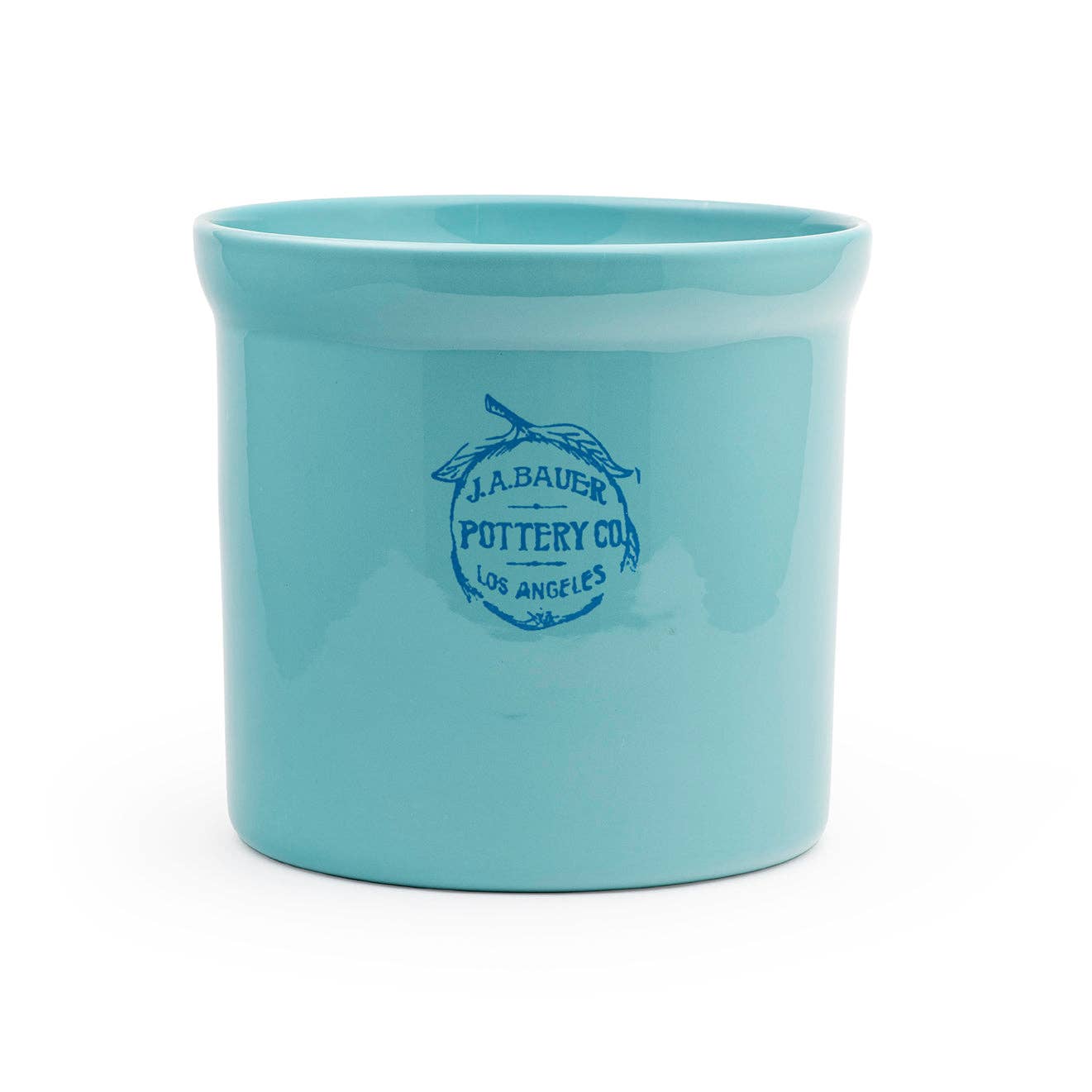 Bauer One Gallon Crock: Aqua