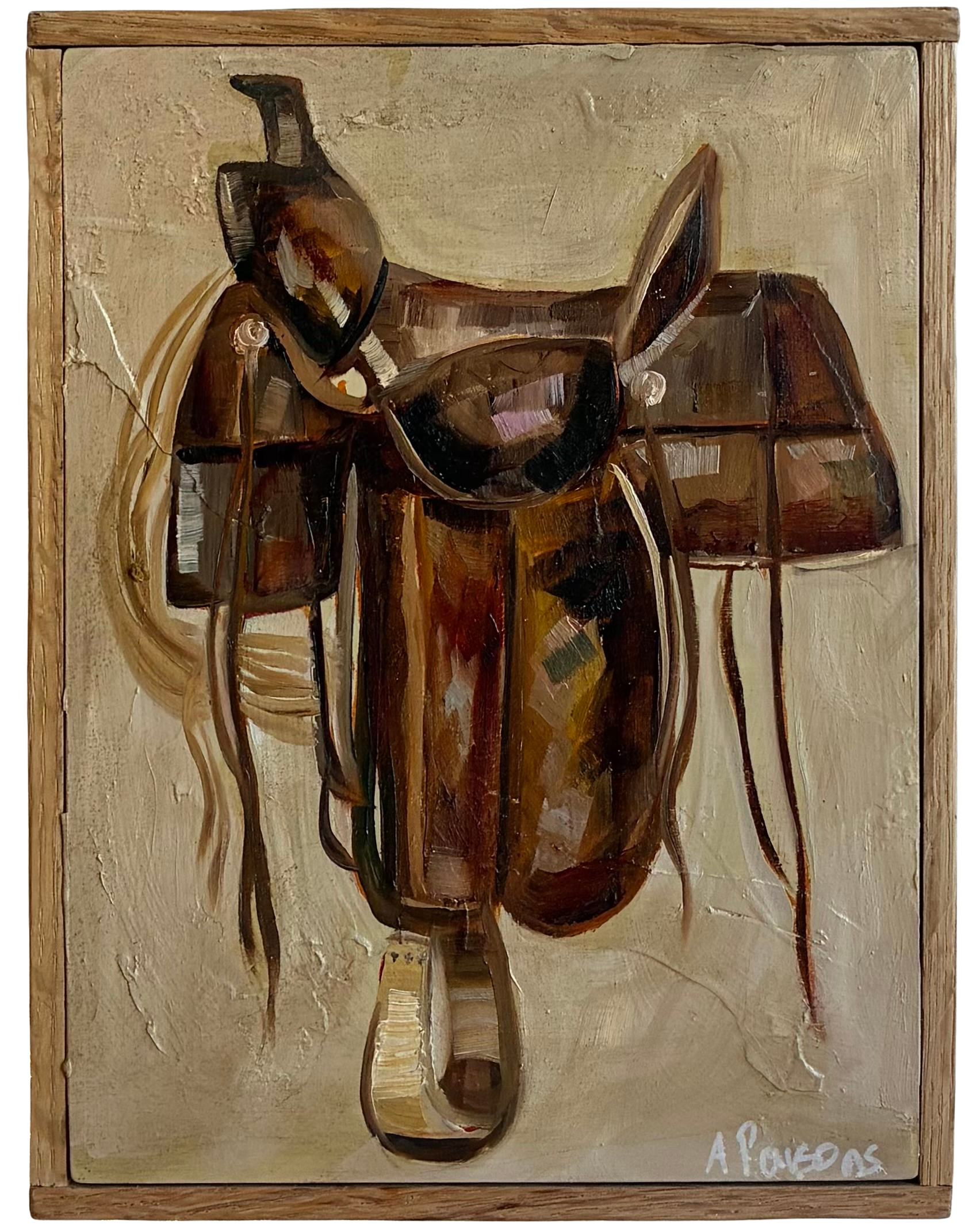 Alison Parsons, Saddle 8.5” x 6.5”