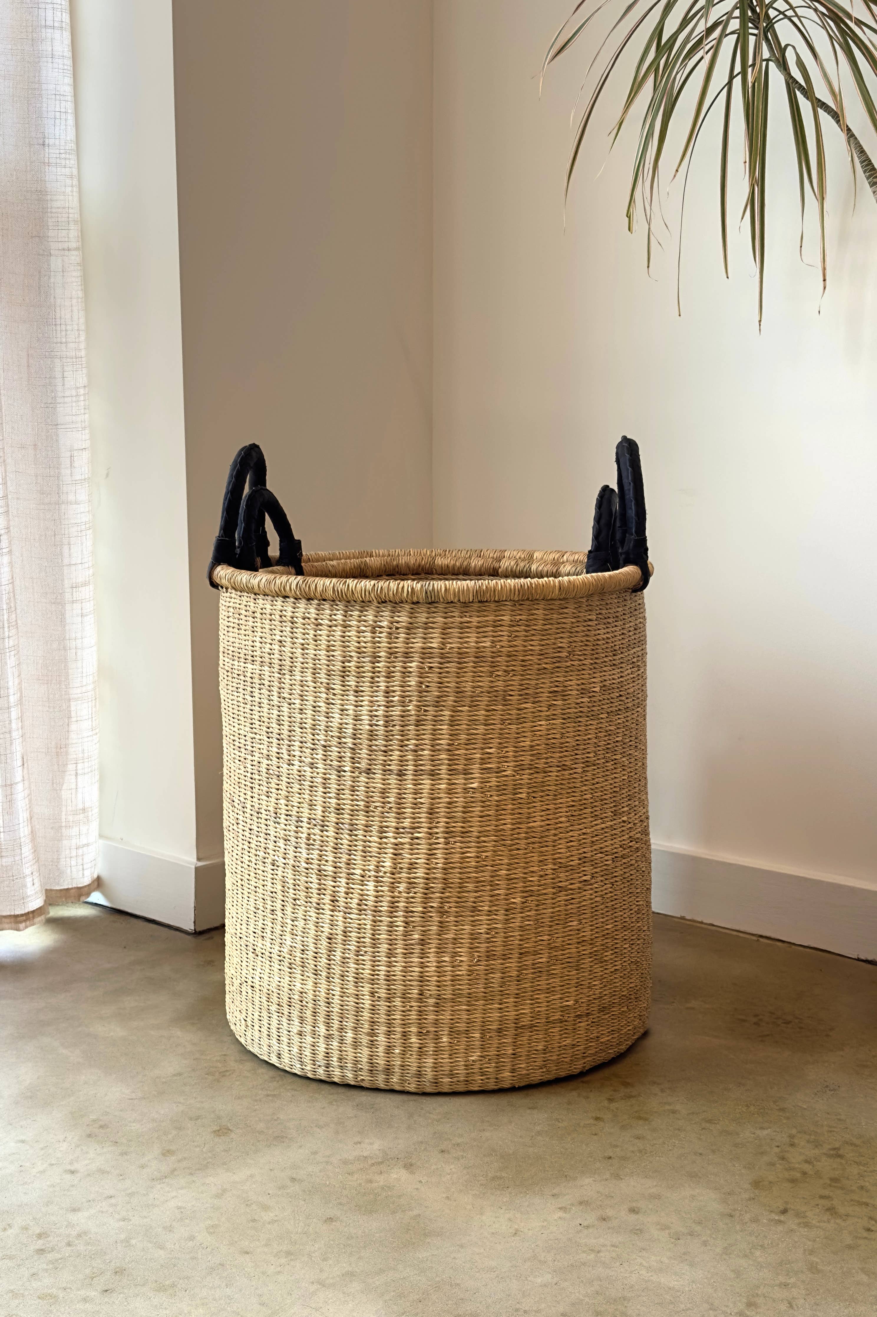 Laundry Basket - Natural: Large