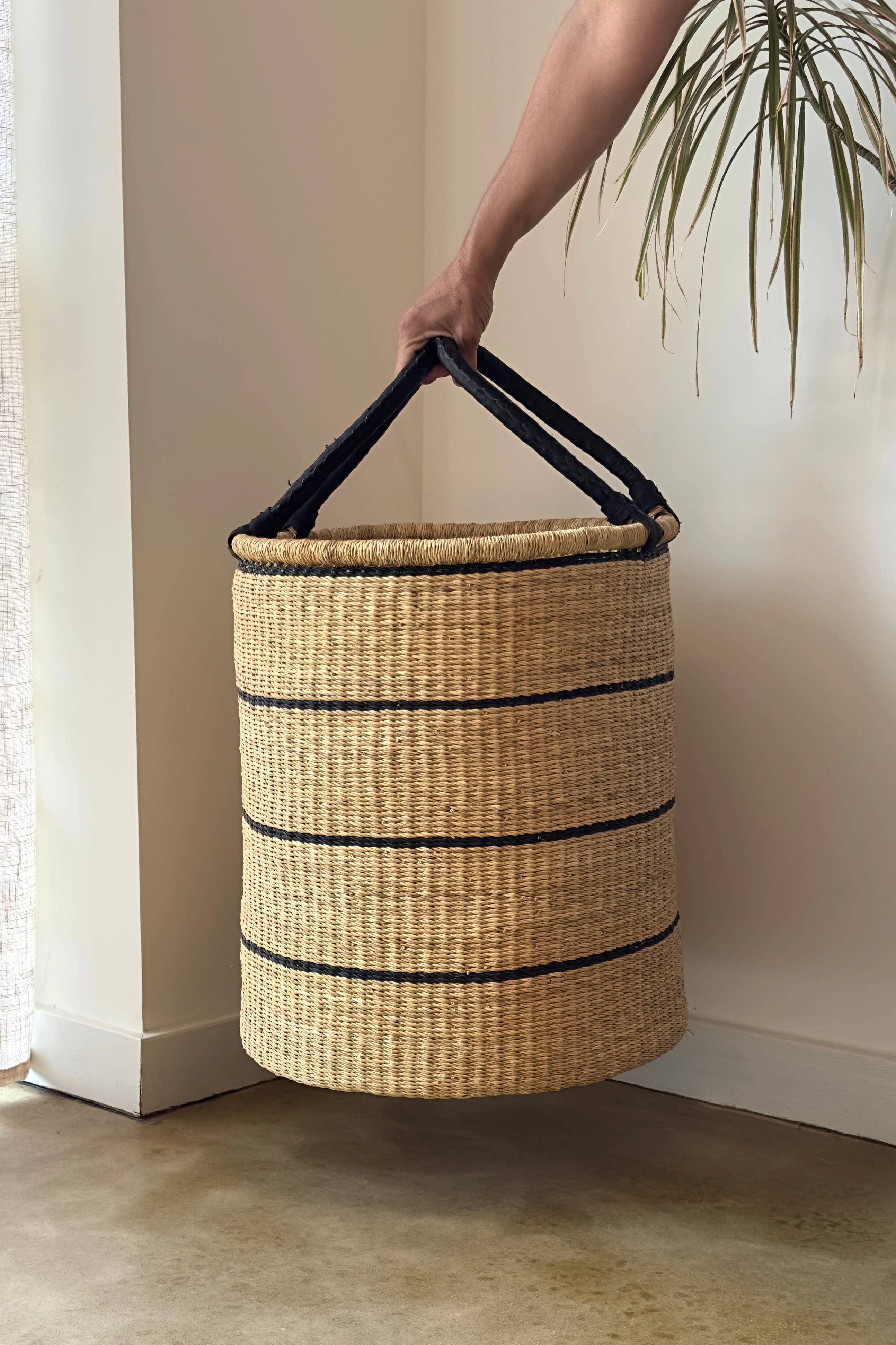 Hold Everything Hamper - Horizontal Black Lines