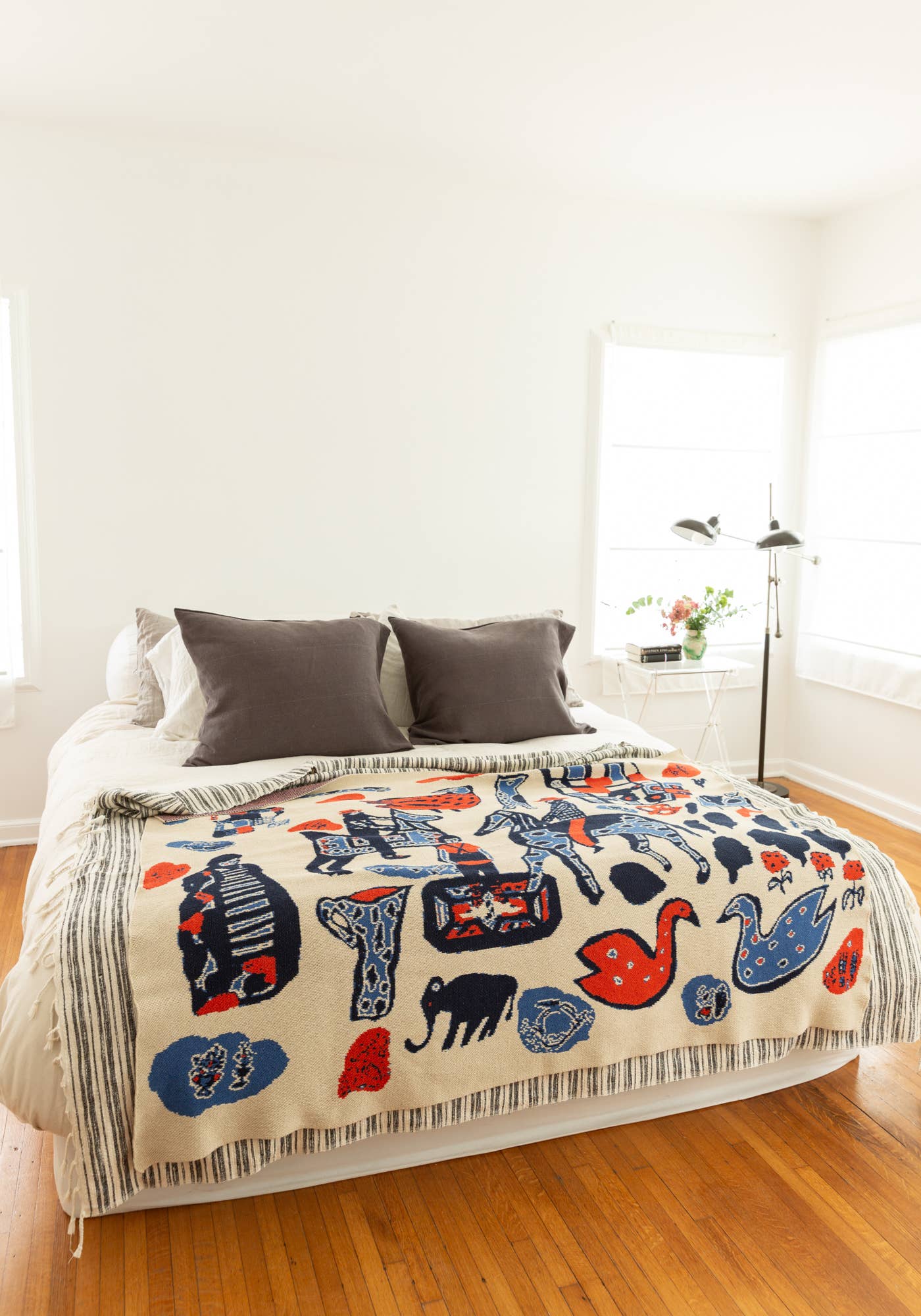 Cowboys Flax Blanket