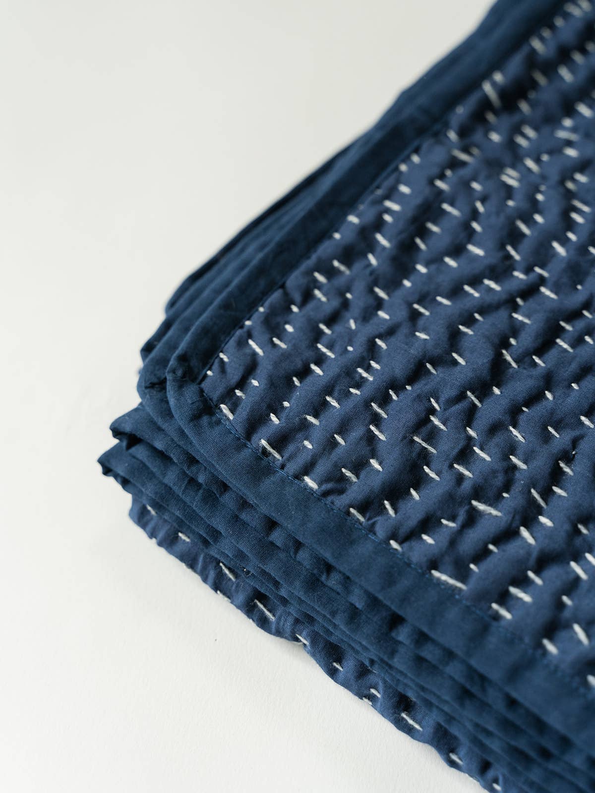 Kimmie Kantha Throw: DARK BLUE