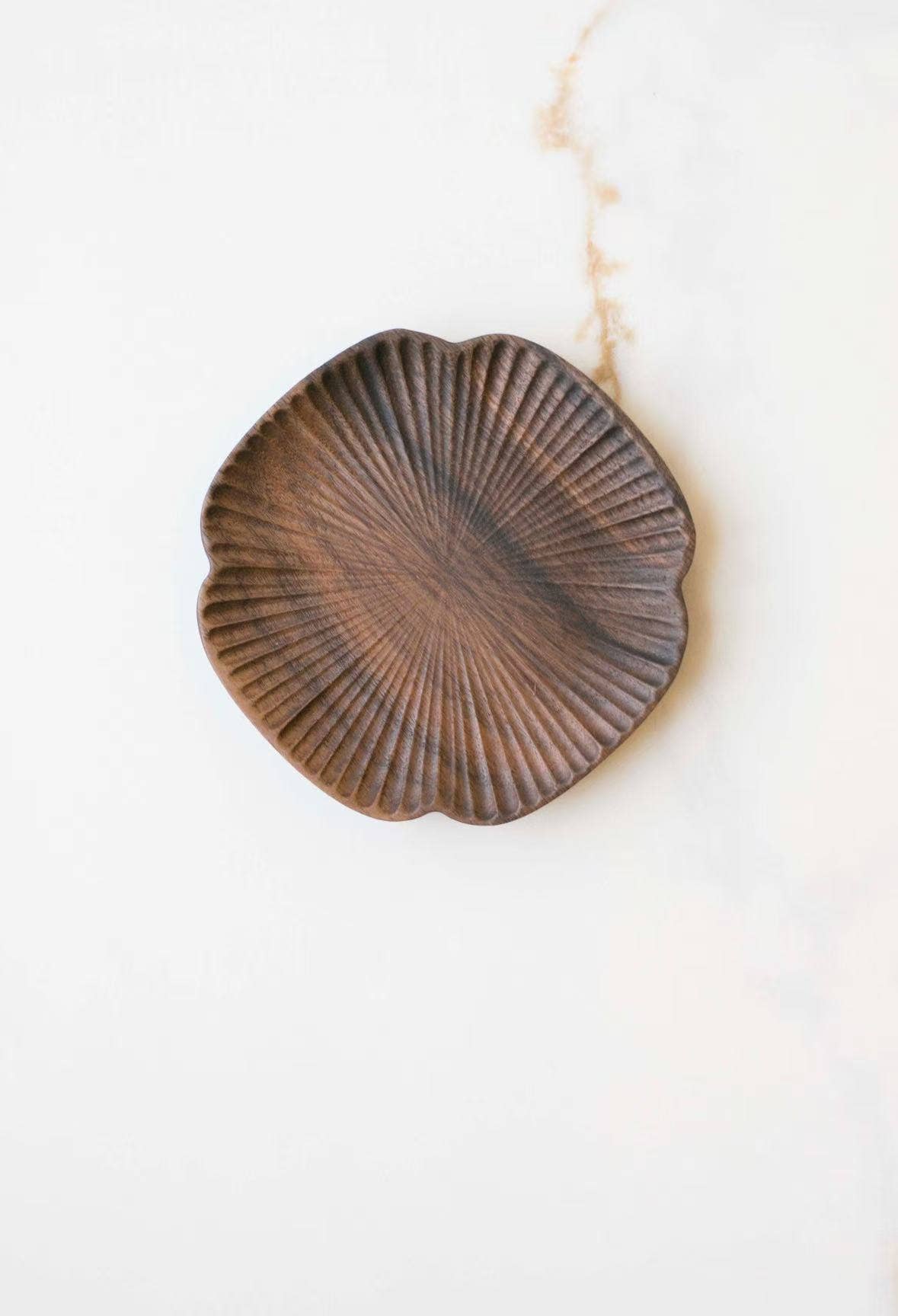 Black Walnut Flower Coaster