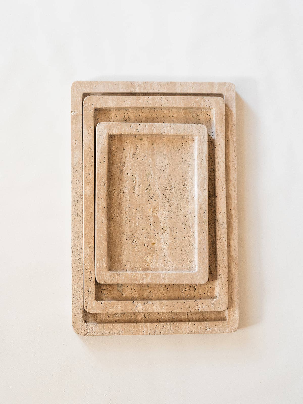 Travertine Tray: SMALL