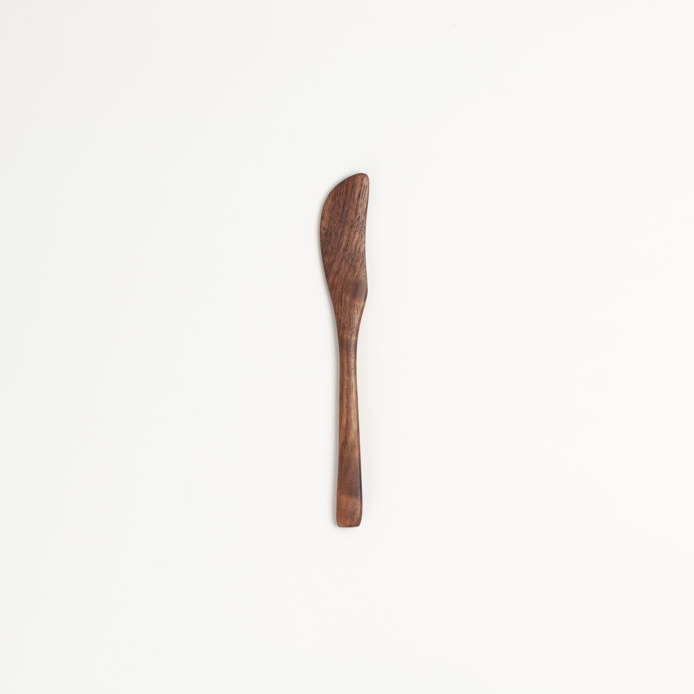 6’’ Walnut Wood Spear Spreader - Handmade Serving Utensil