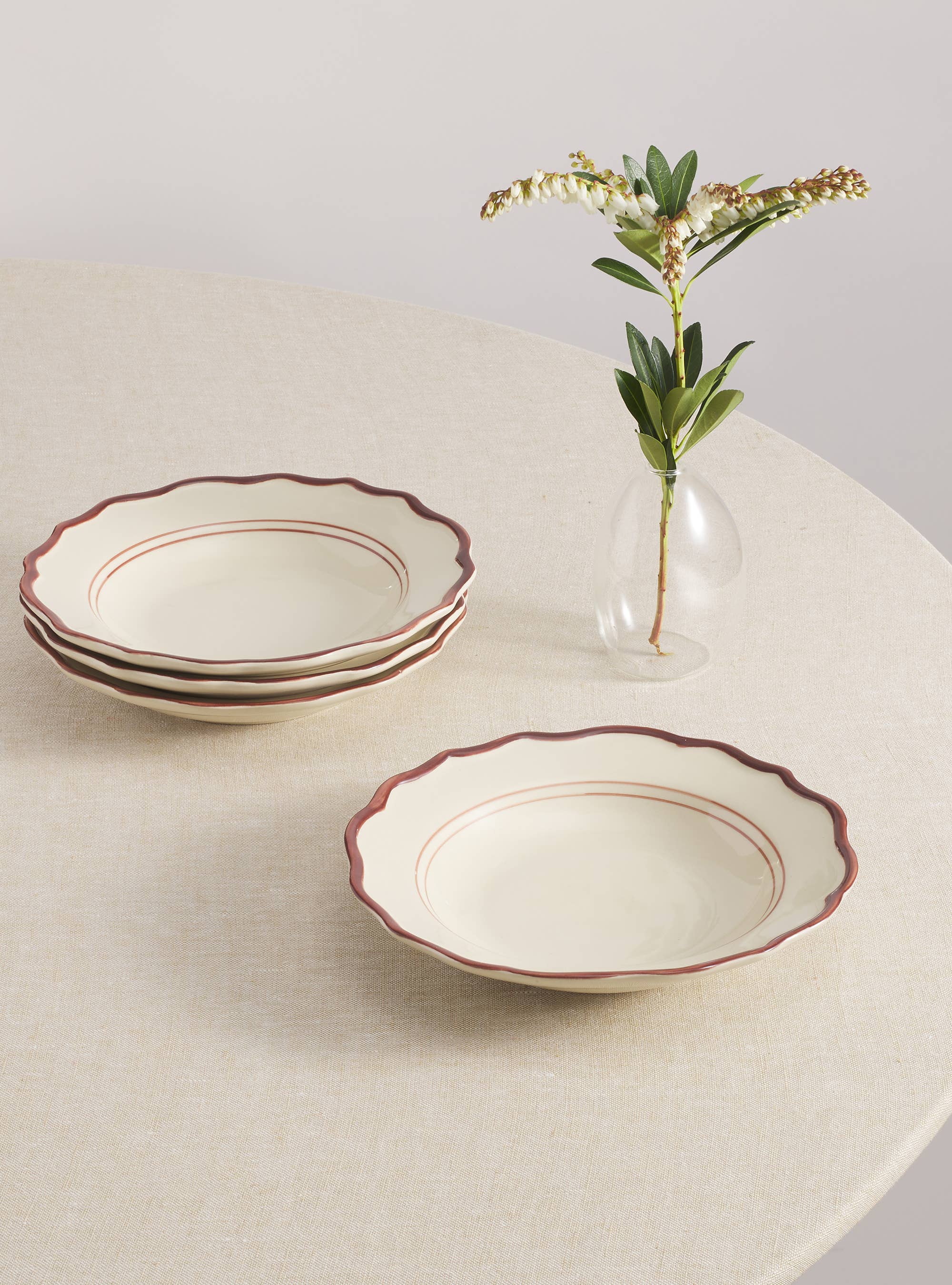 Darlene Hand-Painted Soup/Pasta 9,2''