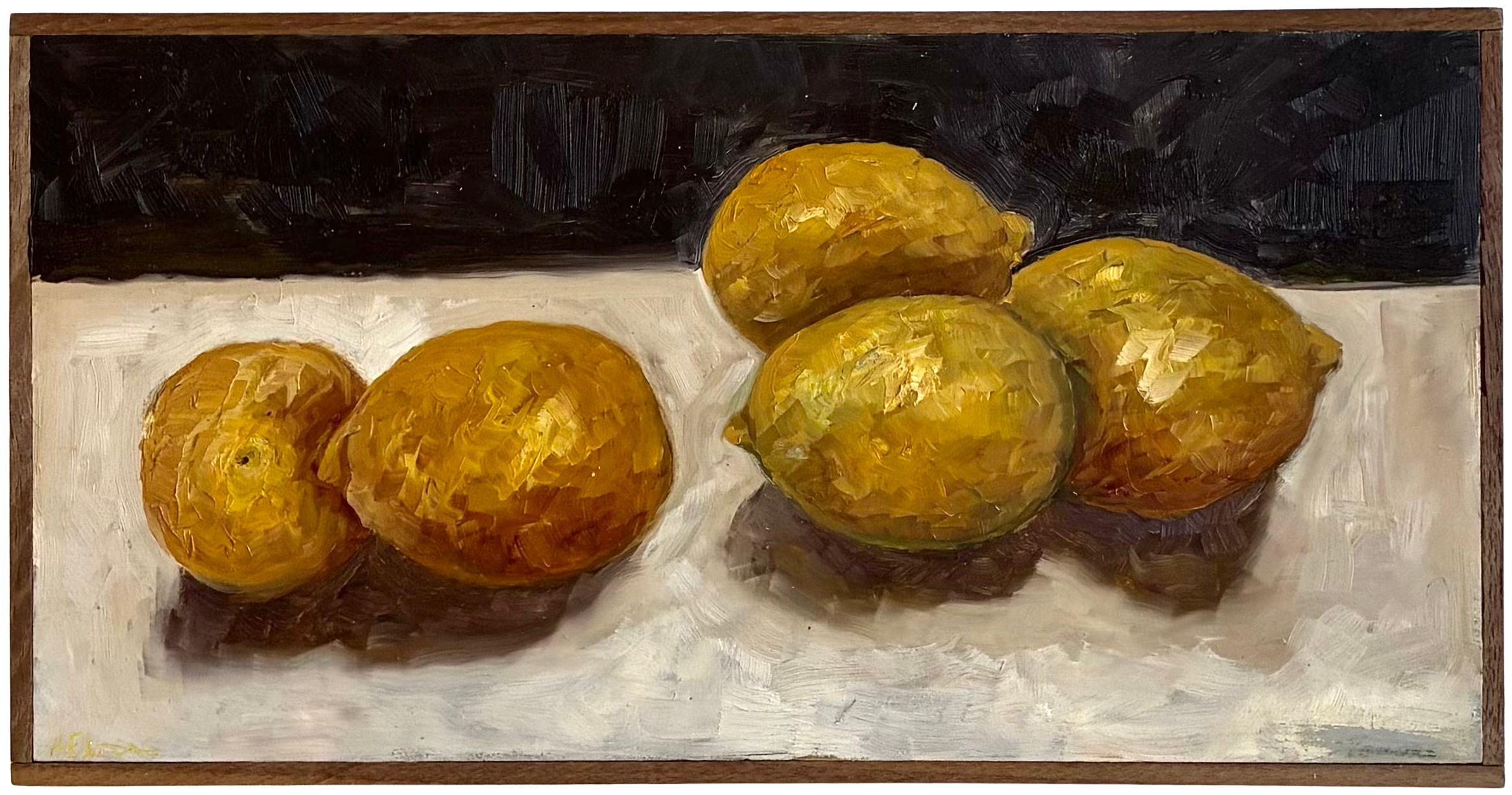 Alison Parsons, Lemons 16.5” x 6.5”