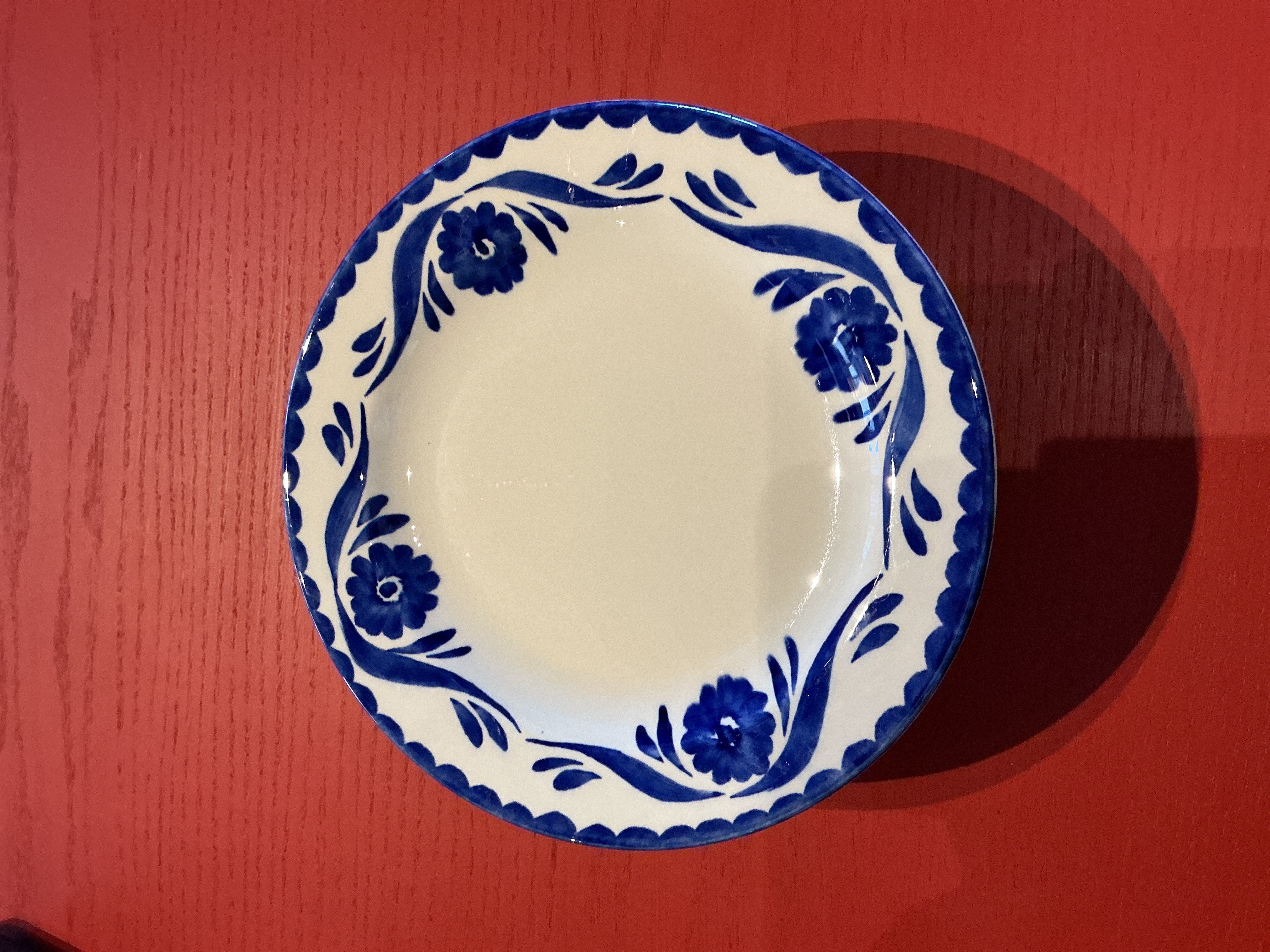 Blue & White Dinner Plates