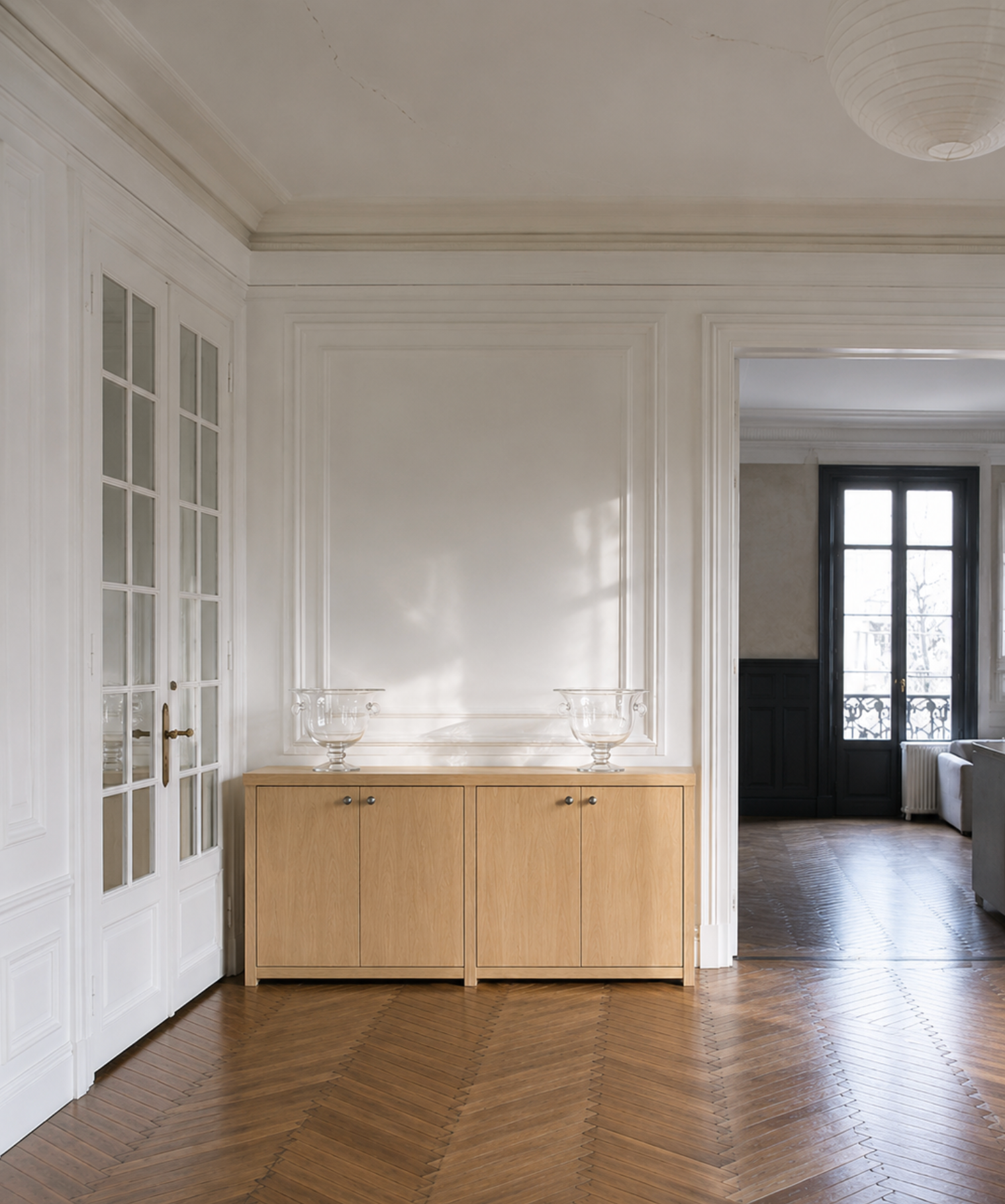 Plain Sawn Oak Sideboard