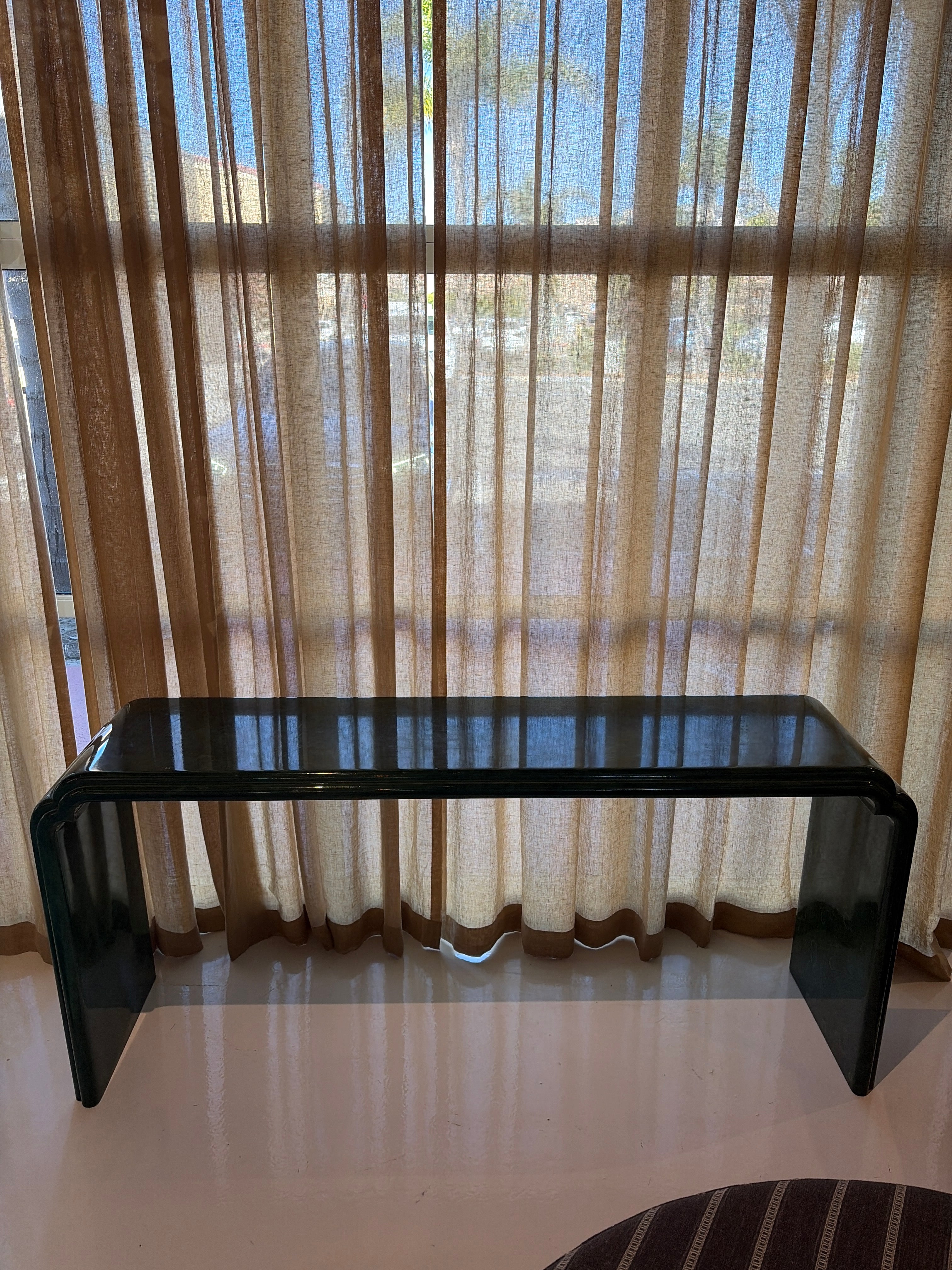 Green Console Table