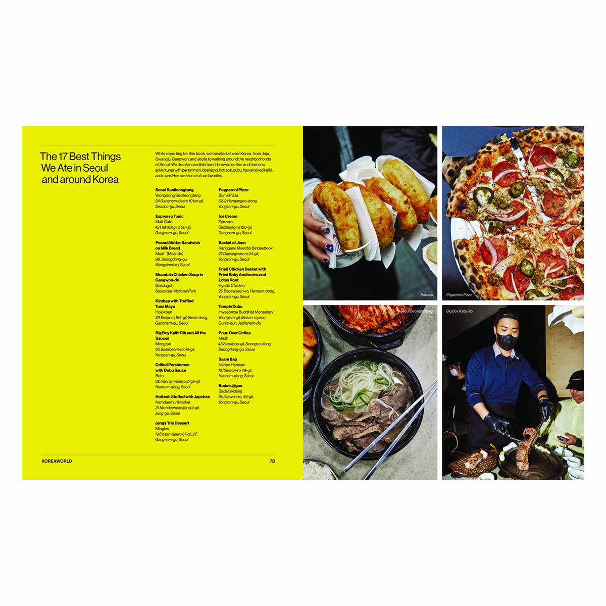 Koreaworld: A Cookbook