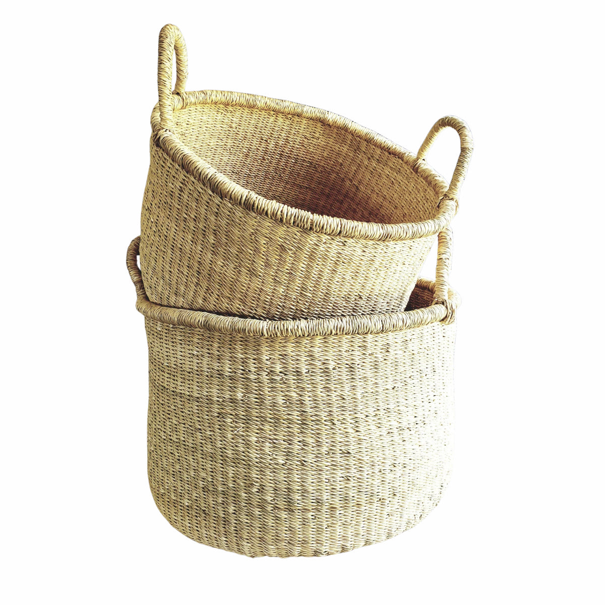 Accra Round Storage Basket: Medium