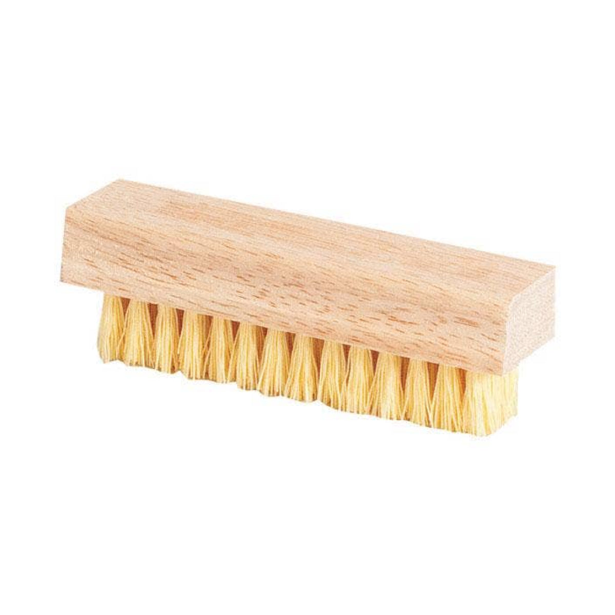 DQB 4.75" Soft Bristle Nail Brush, Wood Handle, 24-Pack