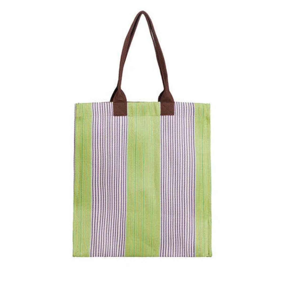 Woven Market Shopper in Doge, Pearl & Grass