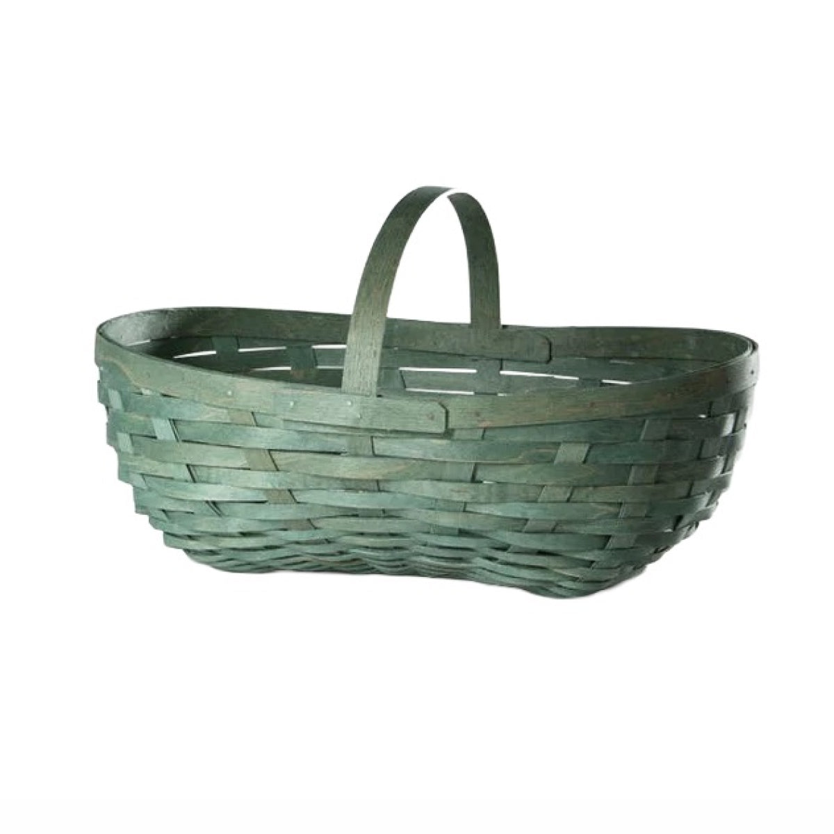 Large Woodbury Basket: Verde