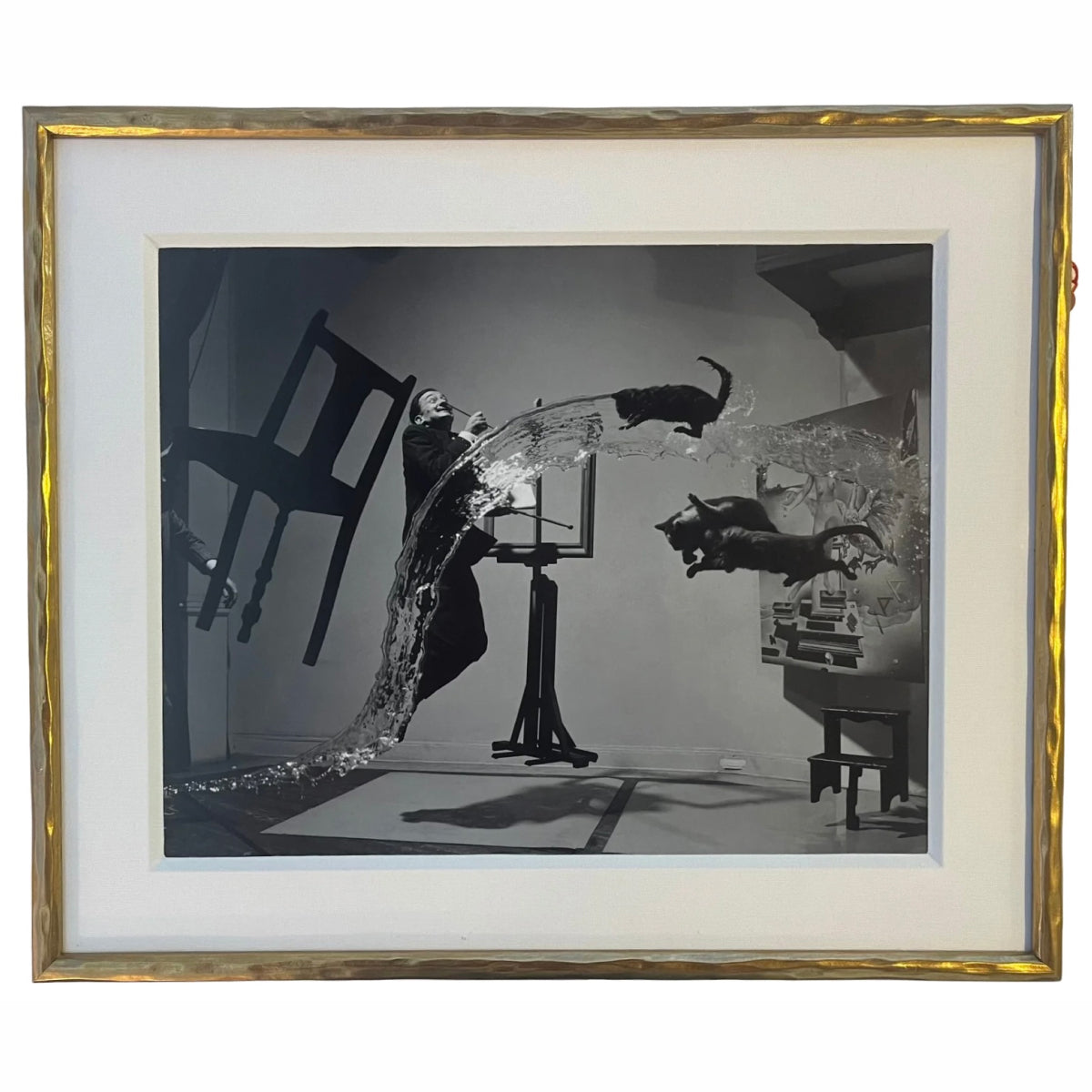 Salvador Dali Framed Art (floating room)