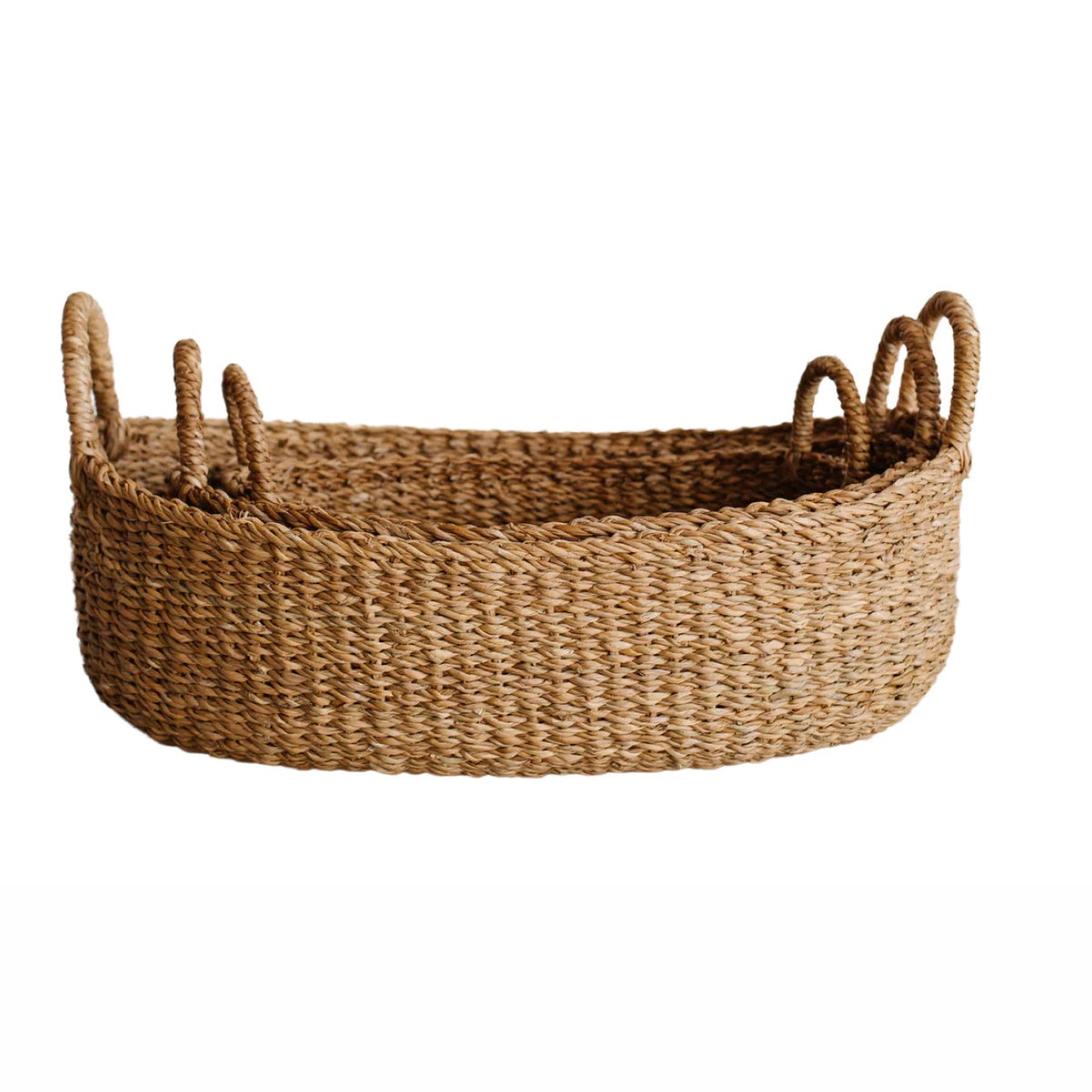 Oval Tray Basket, harvest: Medium