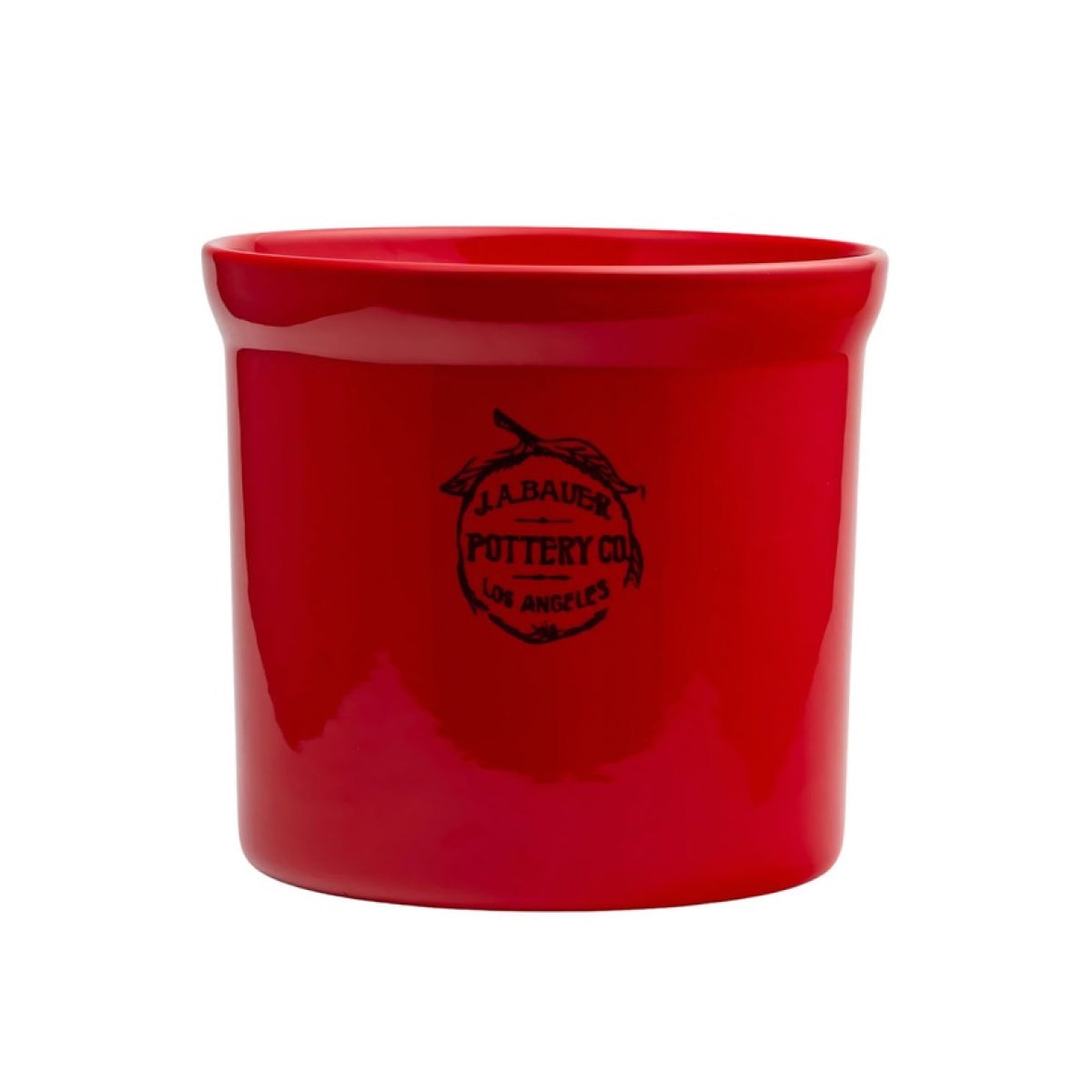 Bauer Half Gallon Crock - Poppy Red