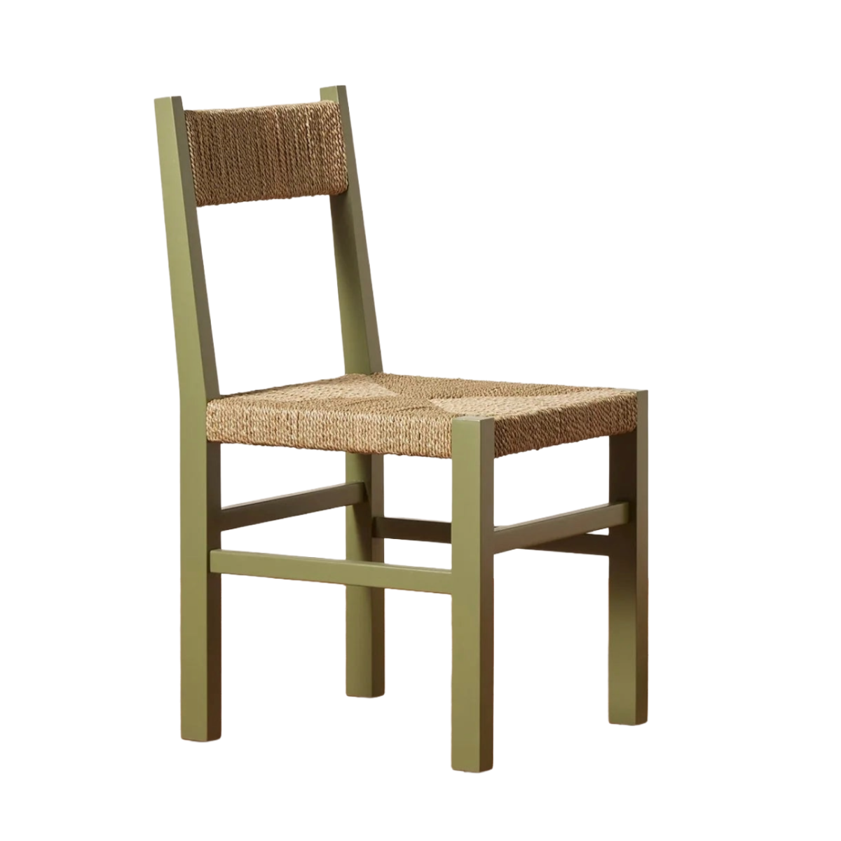 Woven Rye Side Chair Olive