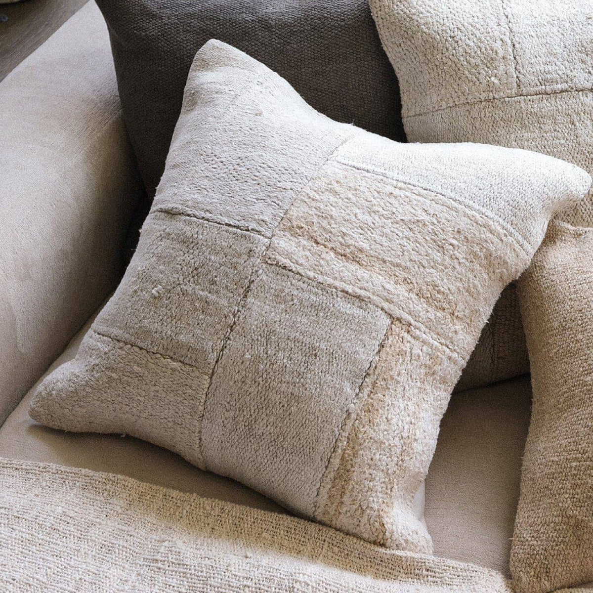 Naz Patchwork Pillow 16" No.1: 16 x 16