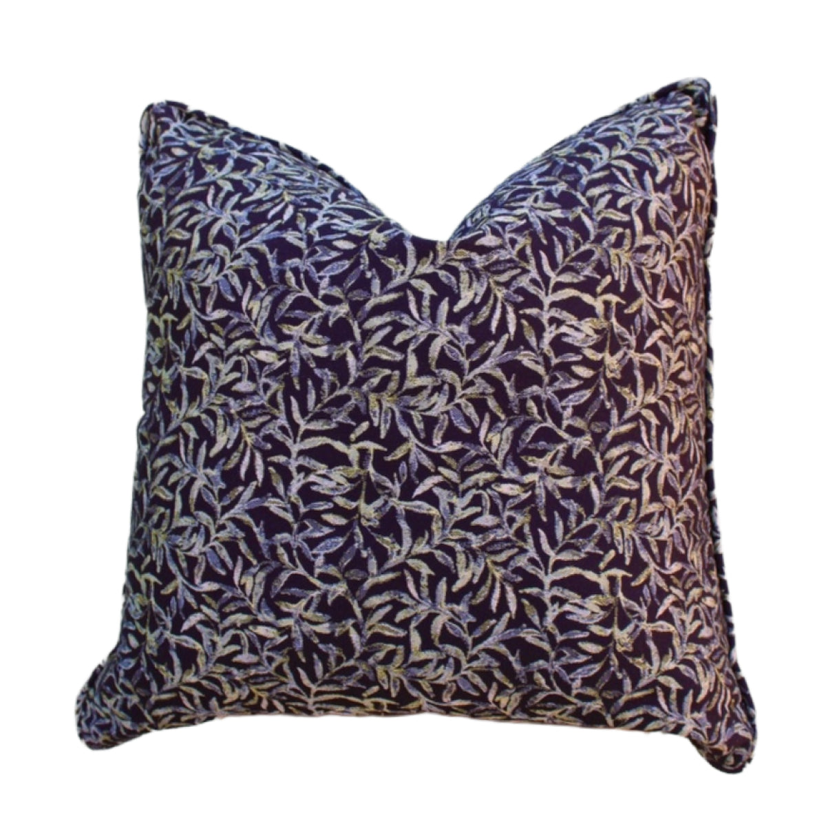 Square Dark Leaf Pillow20x20