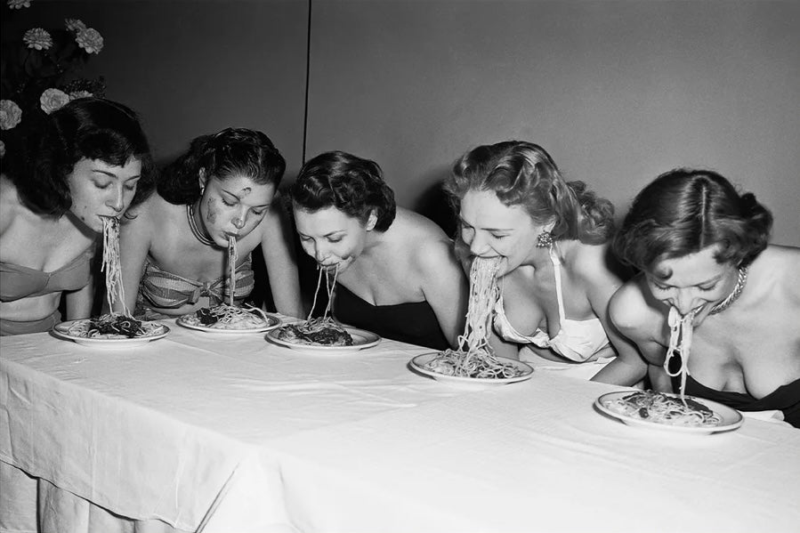Girls Night Out Framed Print, Photograph By Bettmann