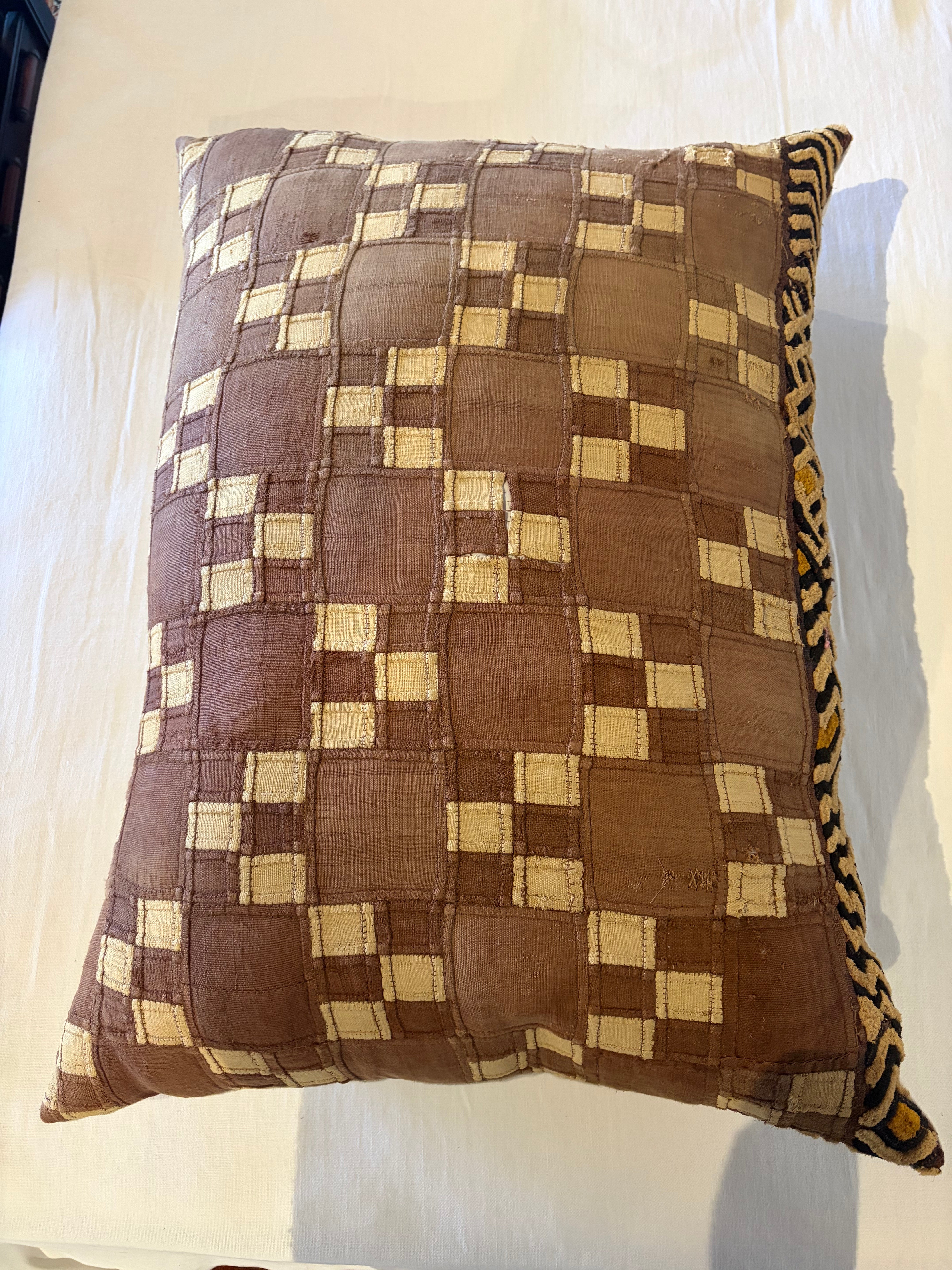 Large Rectangle African Patchwork Pillows 26”x36”