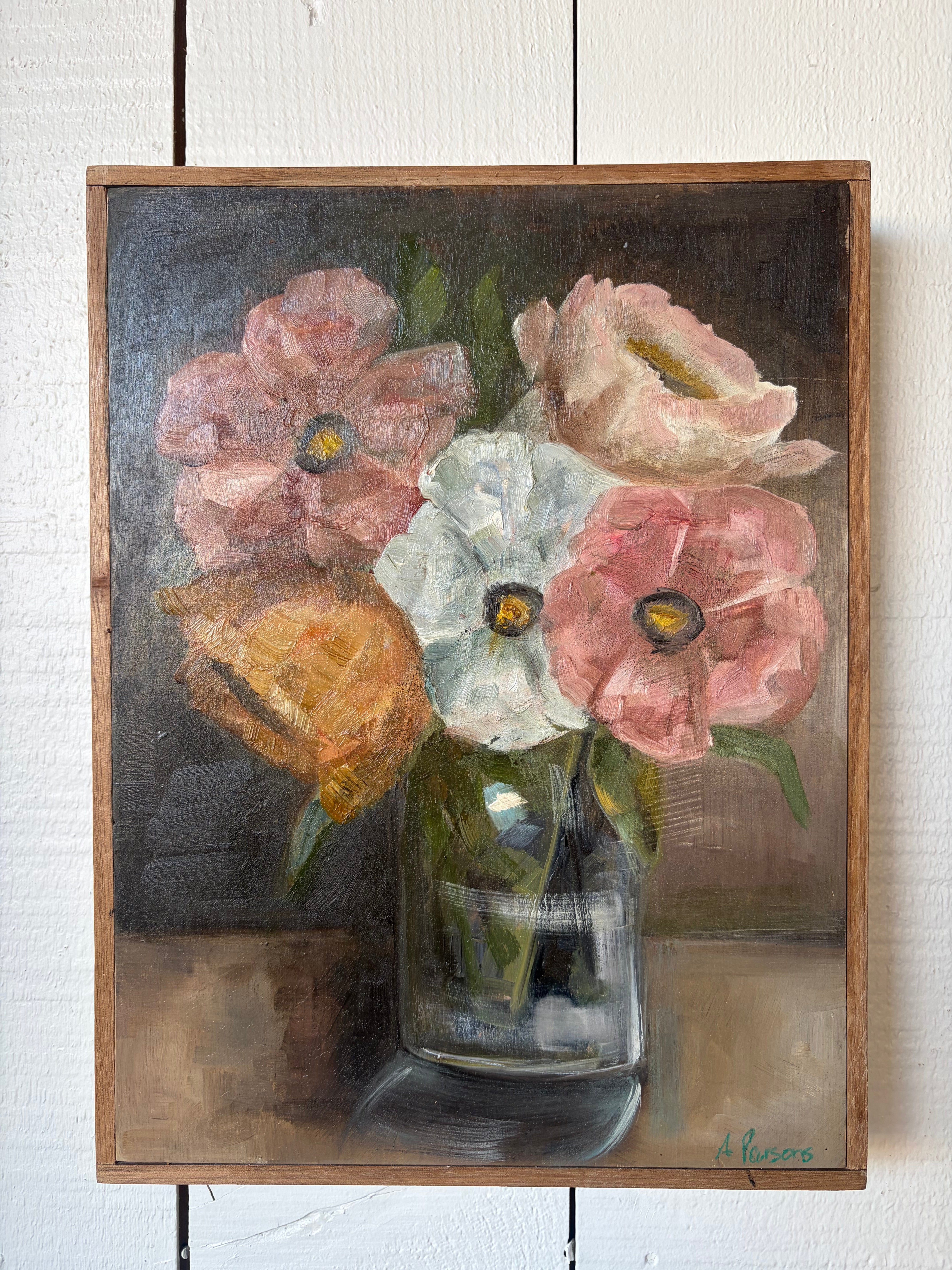 Alison Parsons, Floral Bouquet 12.5”x9.5”